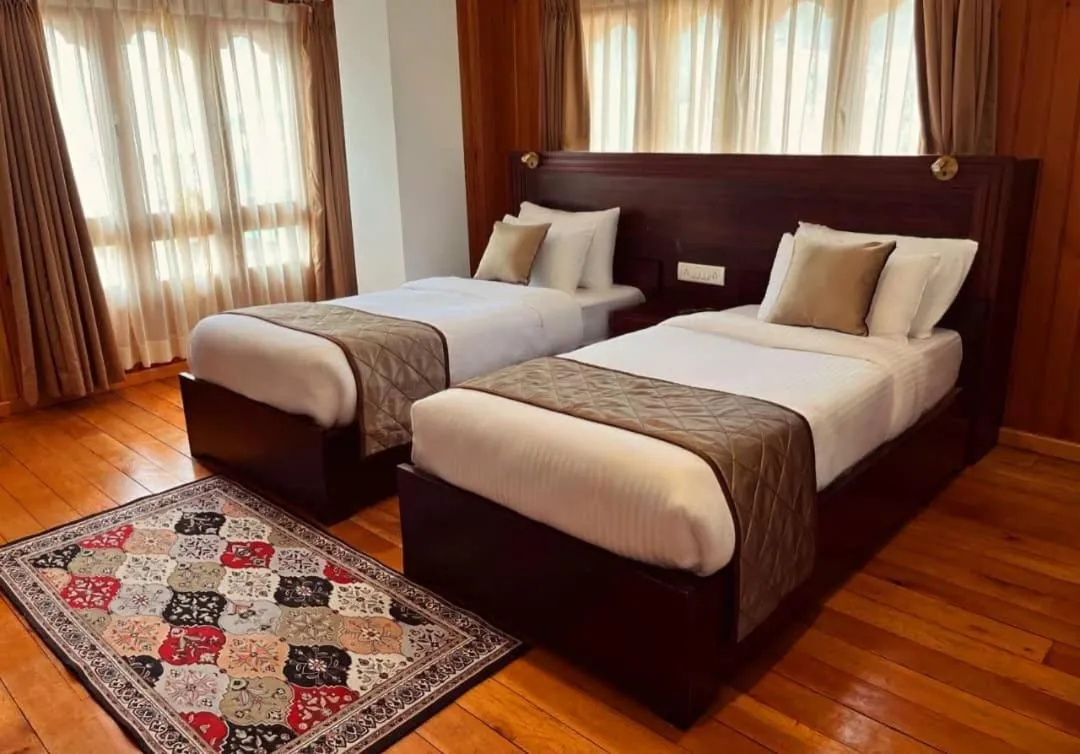 Bed in Norbu Healing Hotel