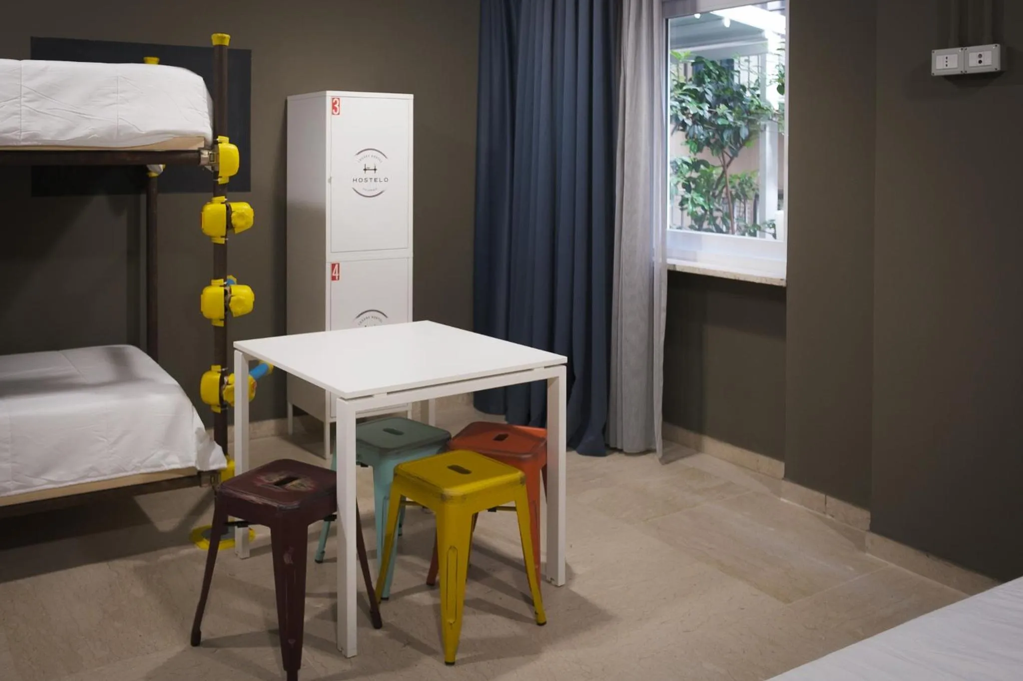 Decorative detail, Bed in Hostelò - Luxury Hostel