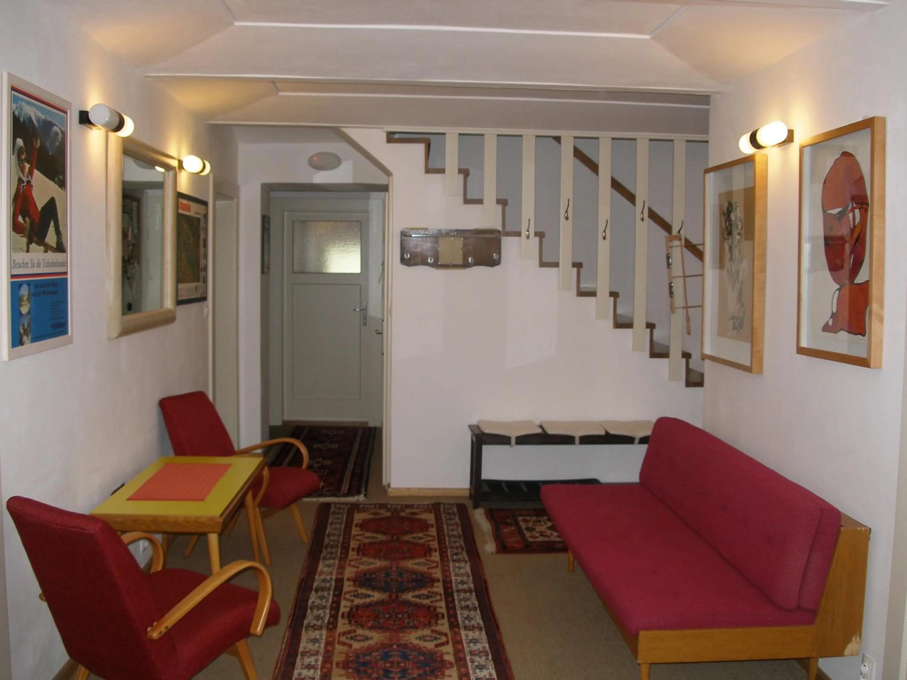 Lobby or reception in Pecka Penzion