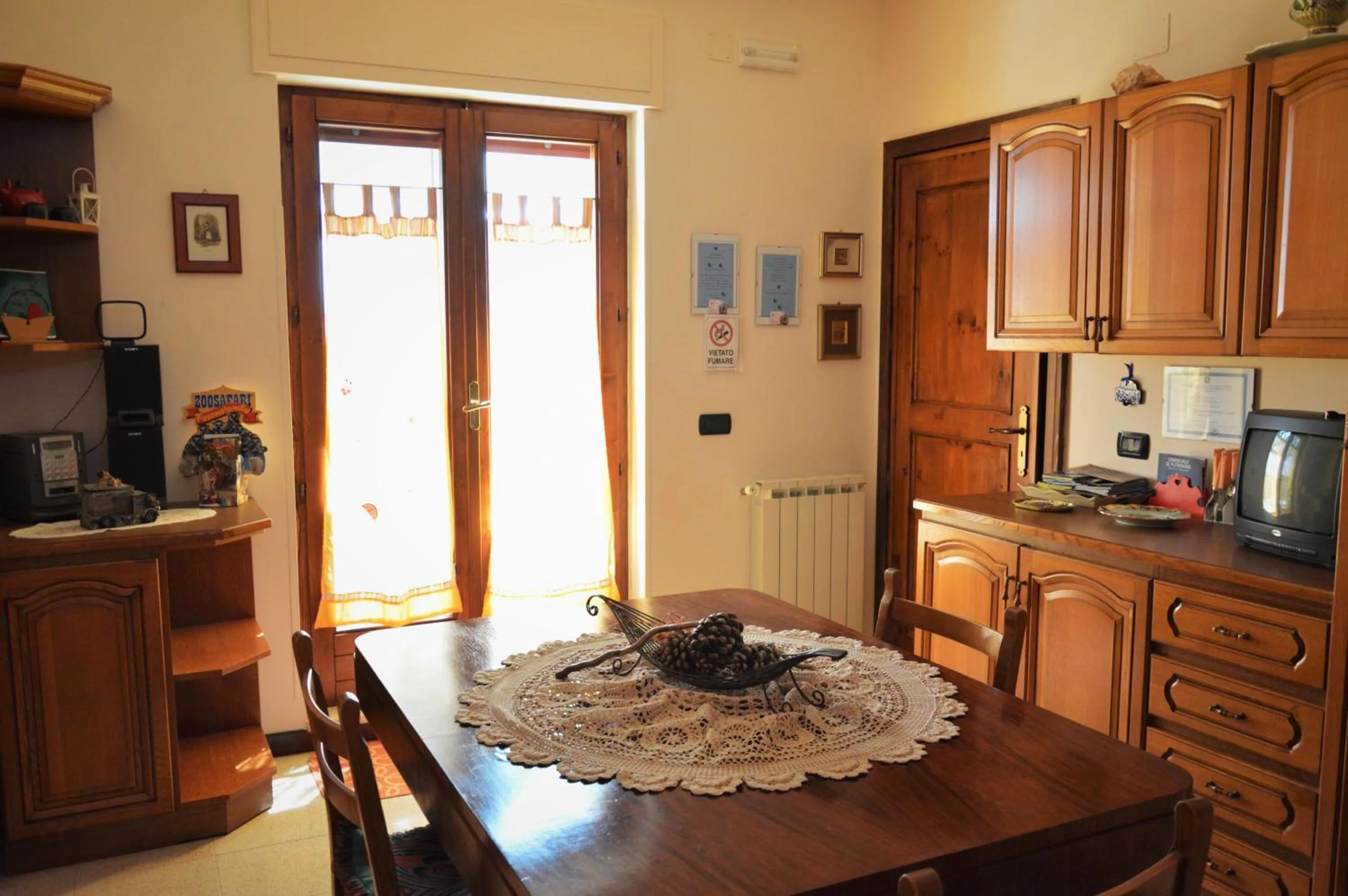 Dining area in Casa delle Rondini