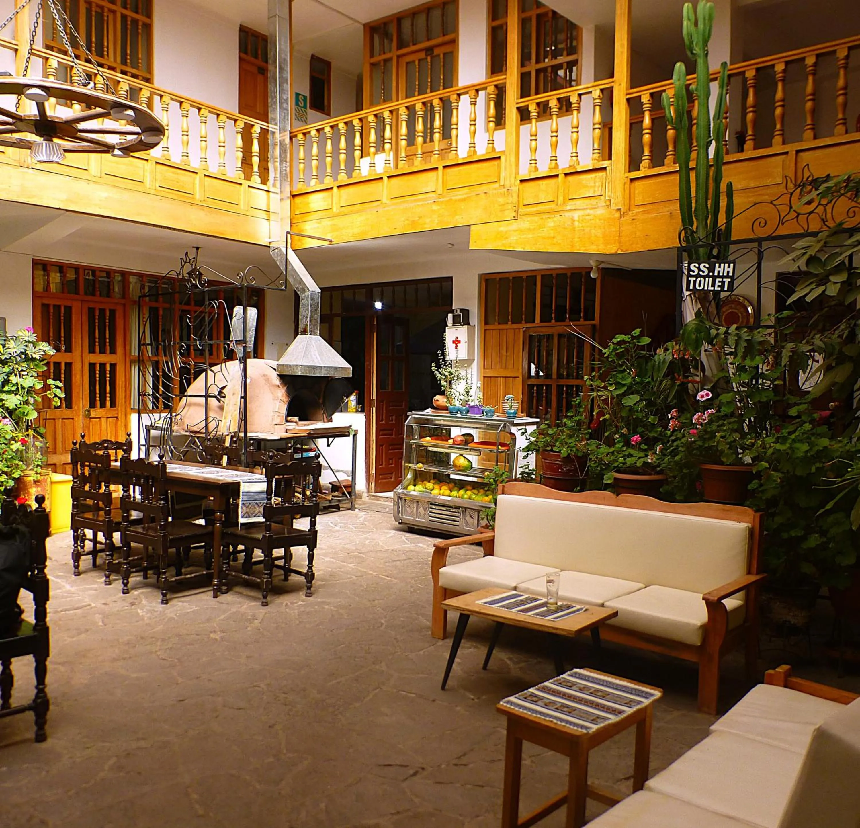 Patio in Hospedaje Samana Wasi Pisac