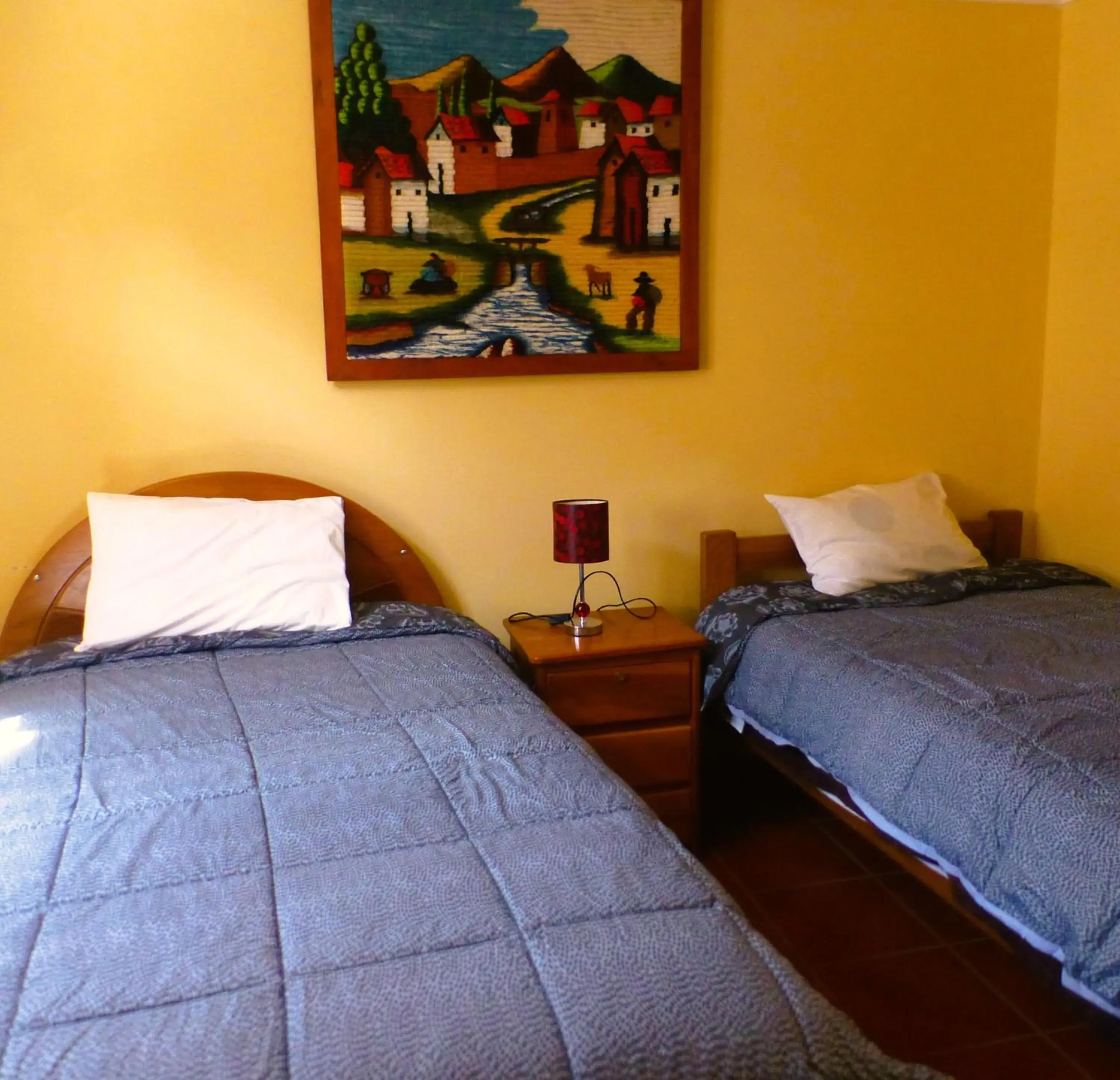 Twin Room with Private Bathroom in Hospedaje Samana Wasi Pisac Twin Room with Private Bathroom in Hospedaje Samana Wasi Pisac