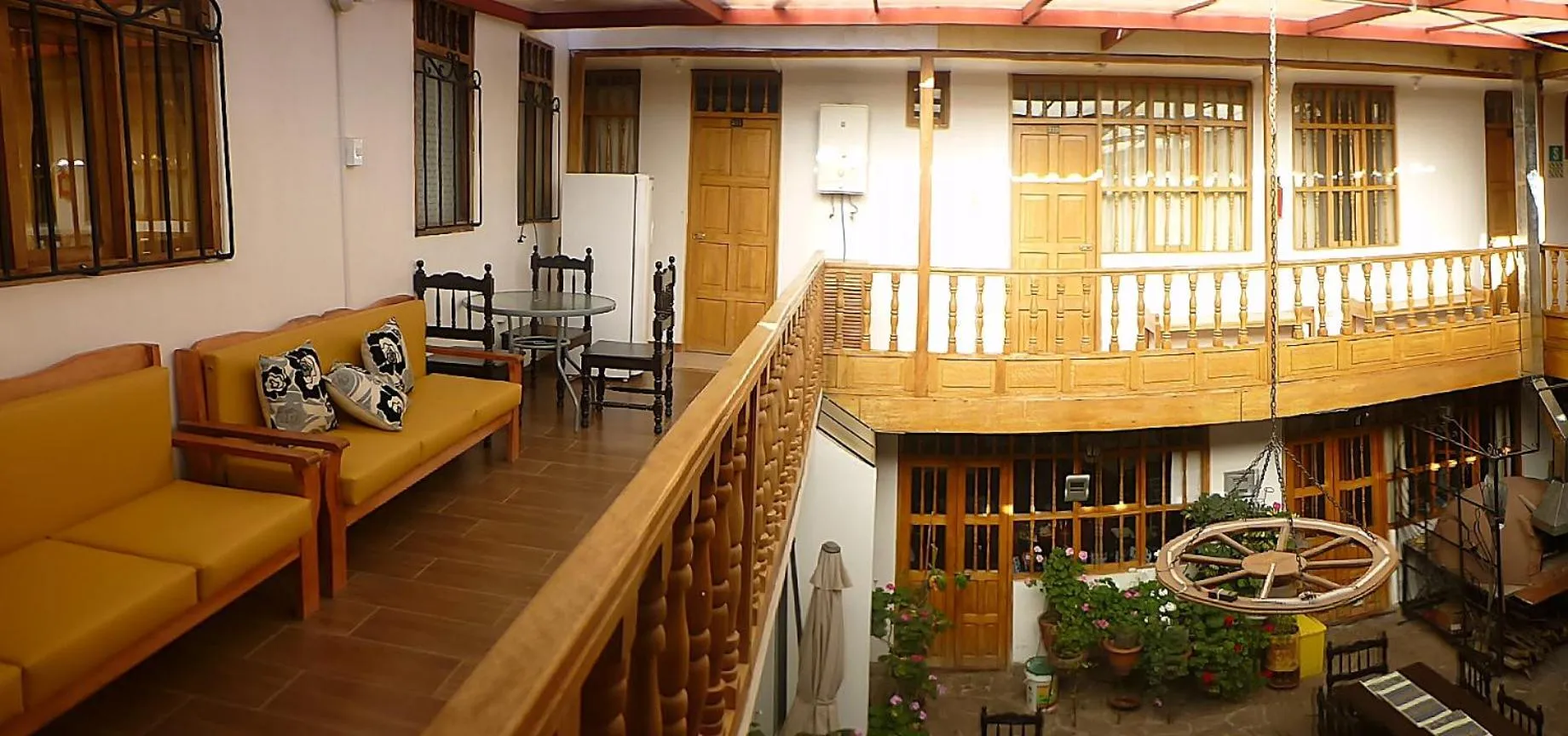 Balcony/Terrace in Hospedaje Samana Wasi Pisac