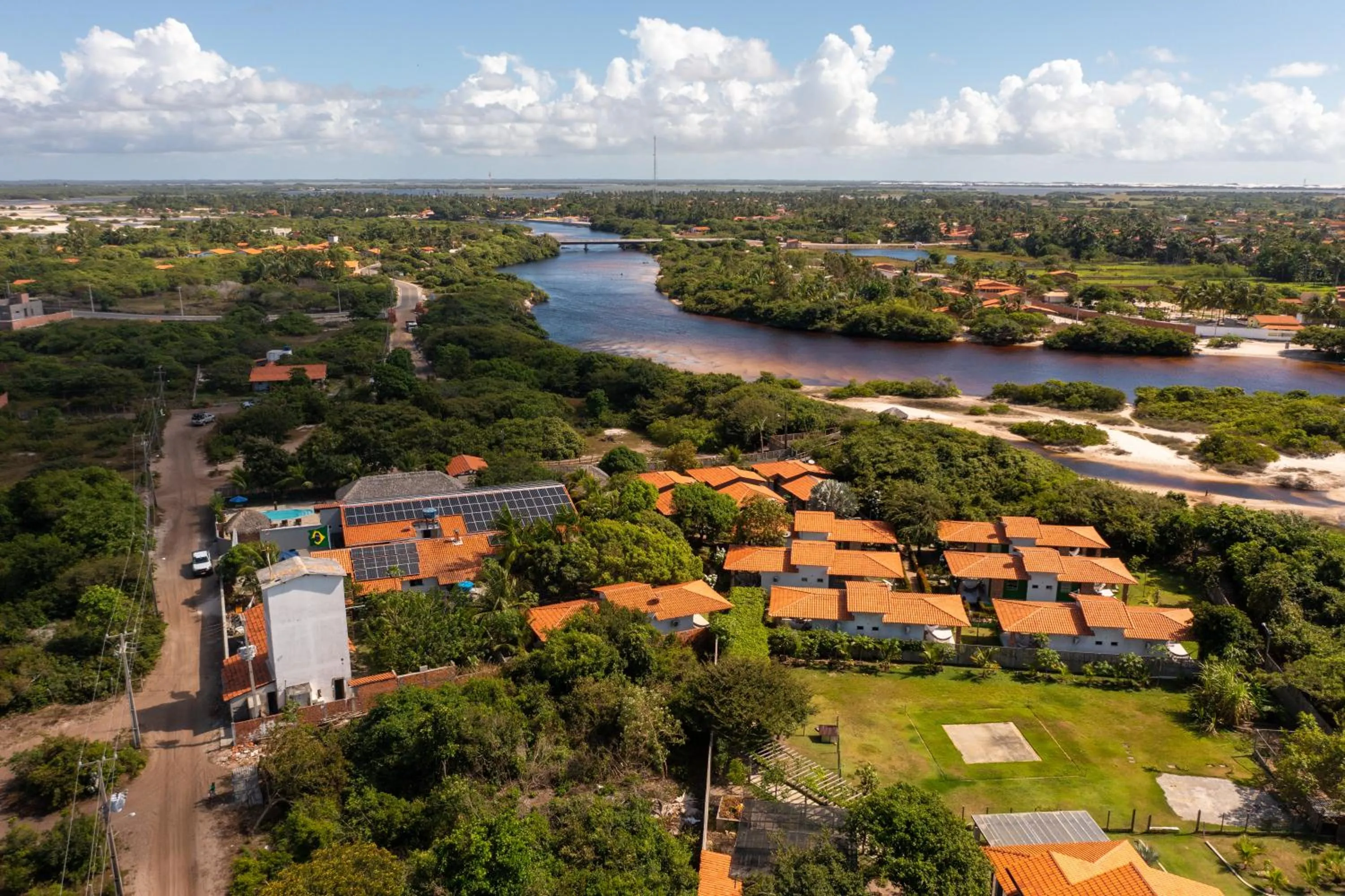 Bird's eye view in Hotel Pousada Rancho das Dunas
