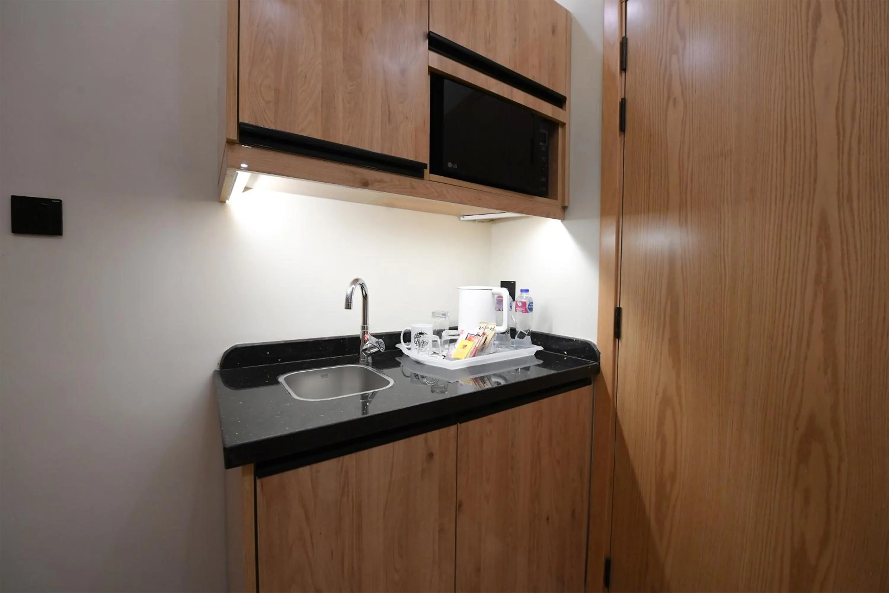 Kitchen or kitchenette in Arabella Premium Residence - New Cairo