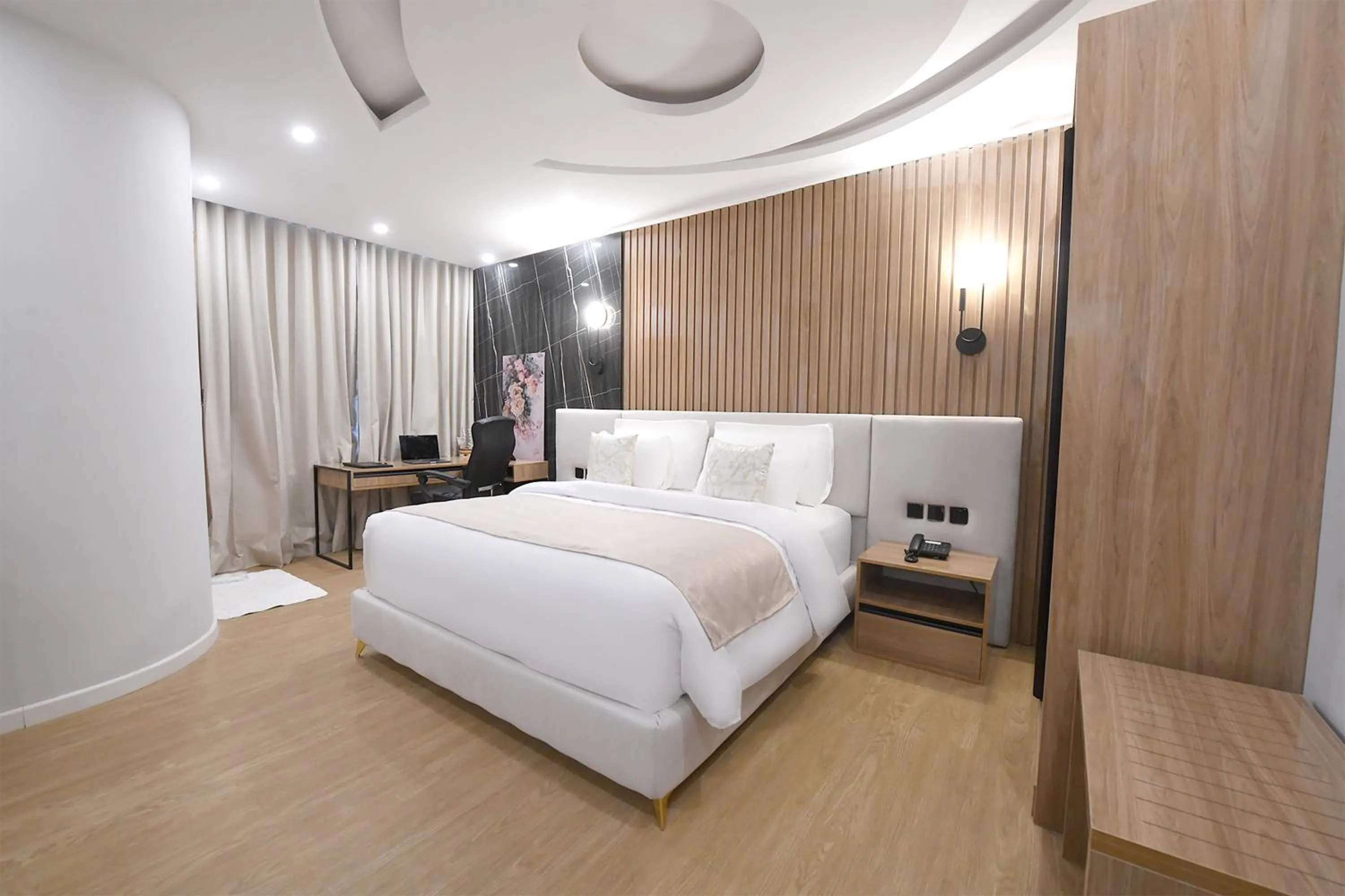 Bed in Arabella Premium Residence - New Cairo