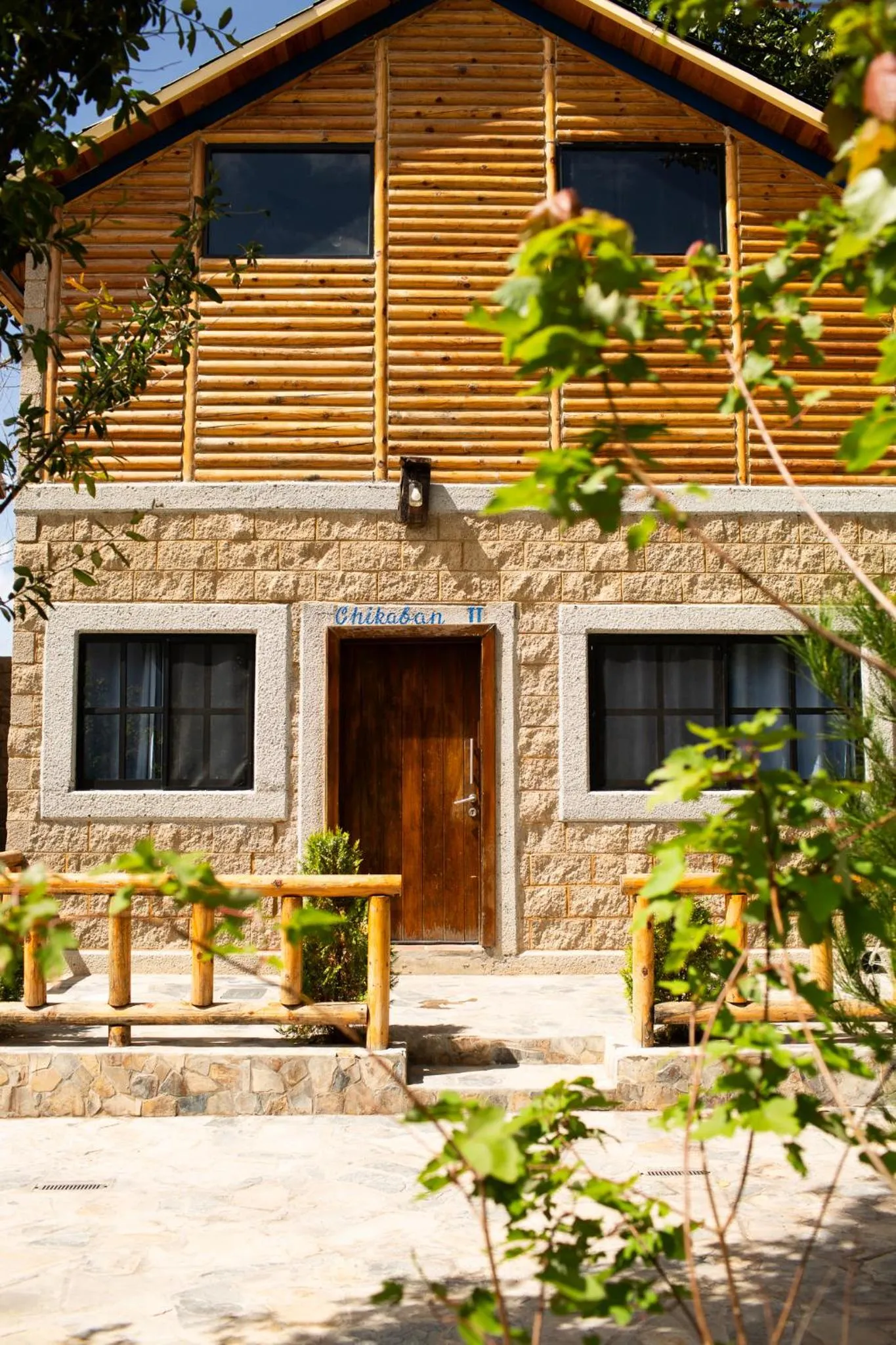 Facade/entrance in Cabañas Bungalos las Alazanas