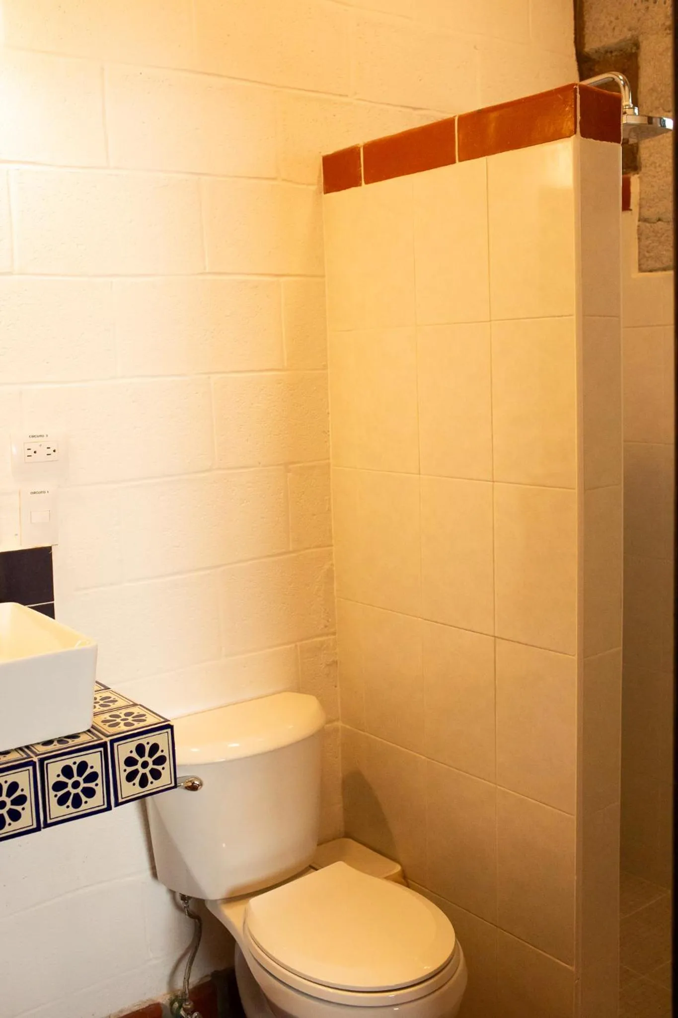 Bathroom in Cabañas Bungalos las Alazanas