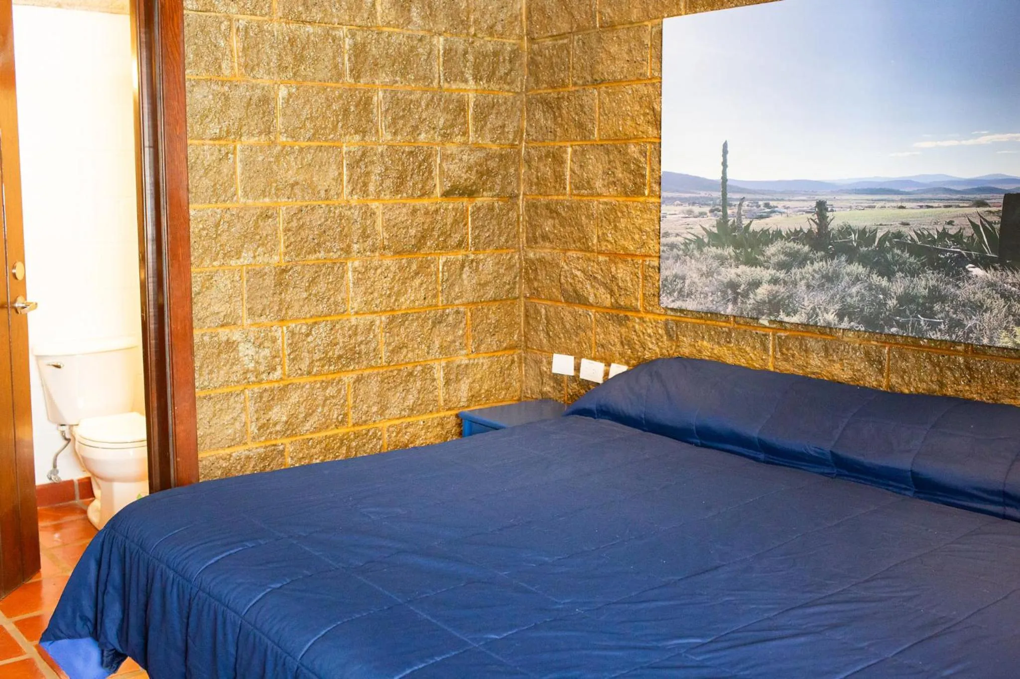 Bedroom, Bed in Cabañas Bungalos las Alazanas