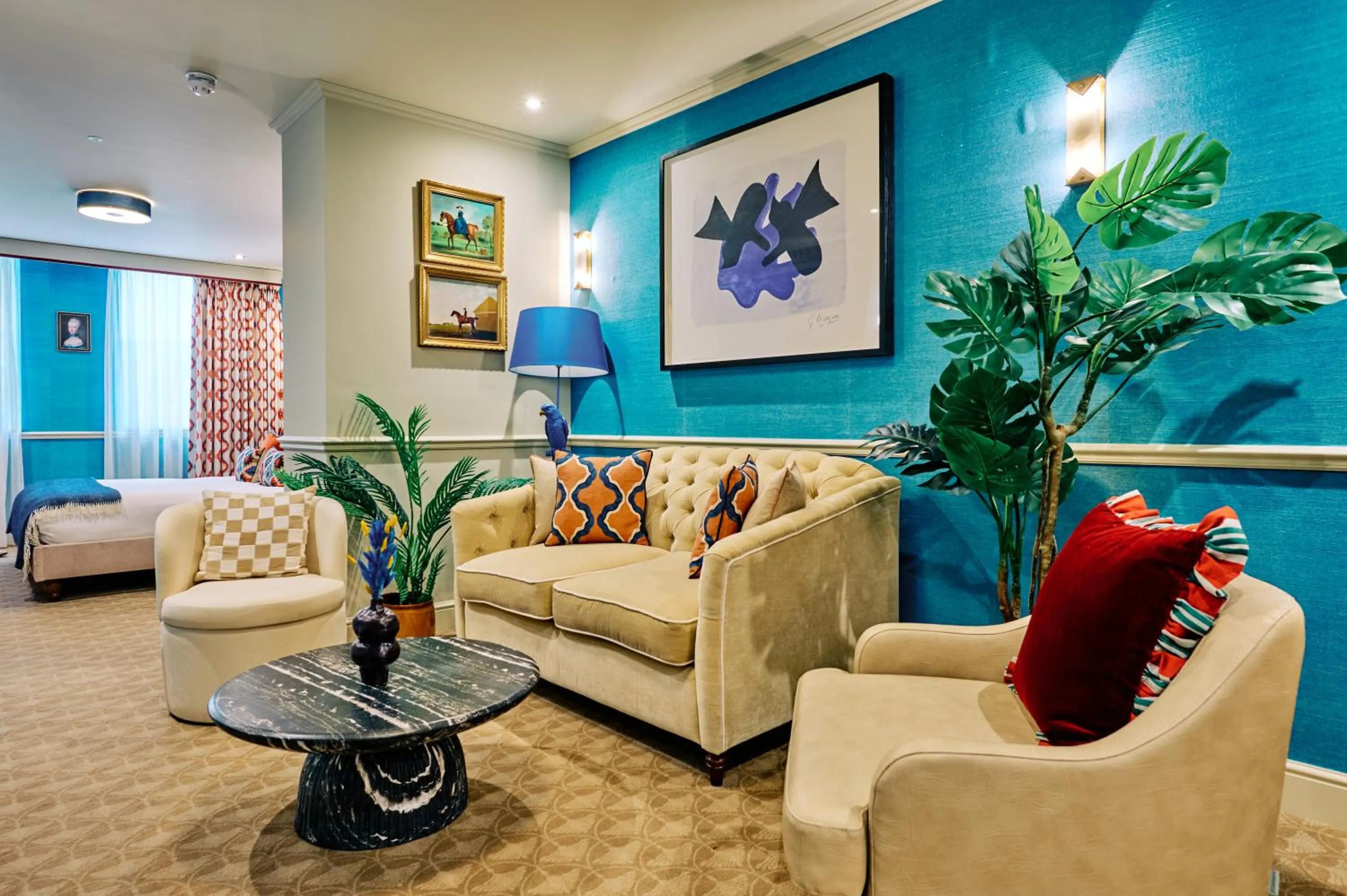 Seating area in Bedford Swan Hotel and Thermal Spa