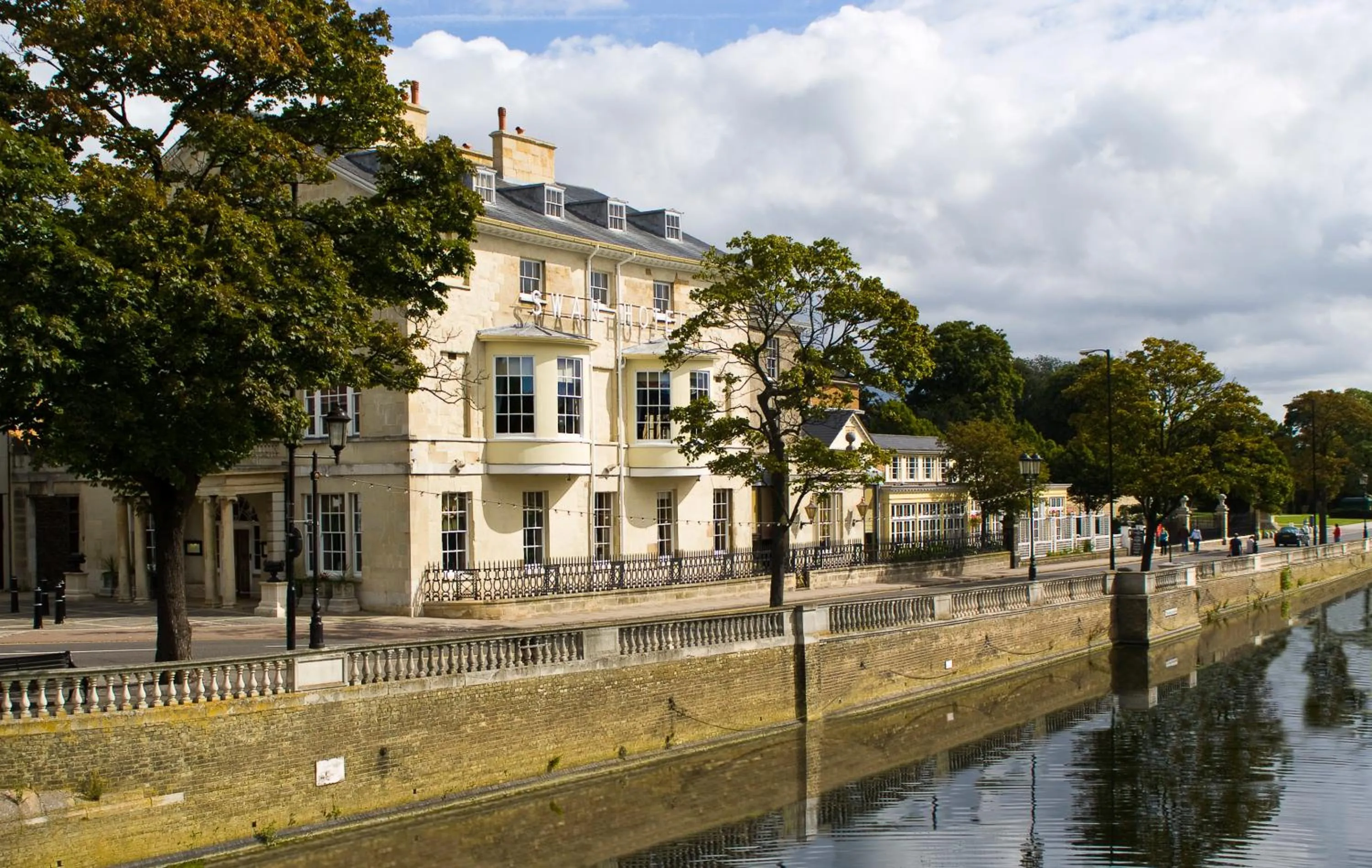 River view in Bedford Swan Hotel and Thermal Spa