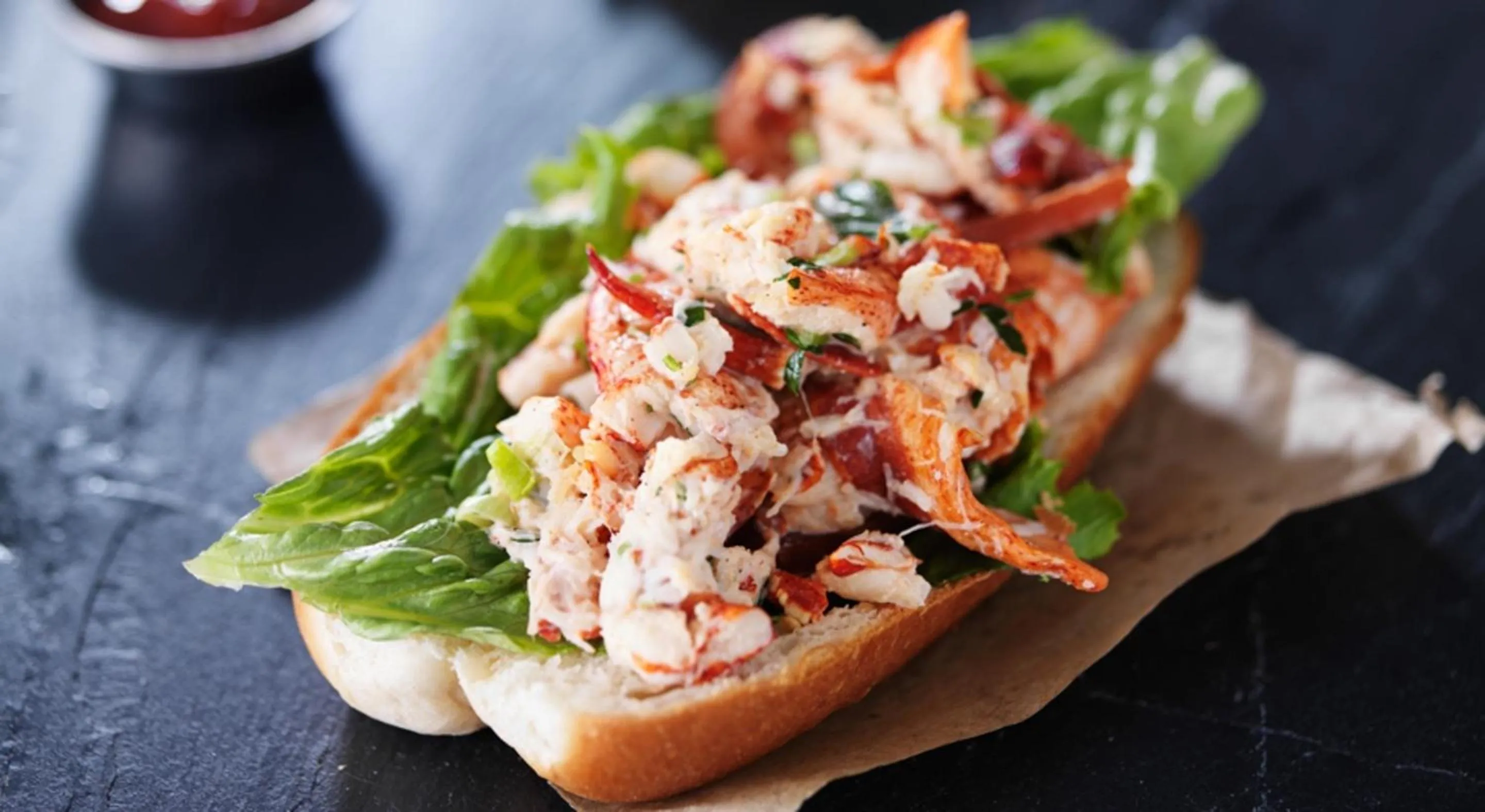 Food close-up in Cliff House Maine