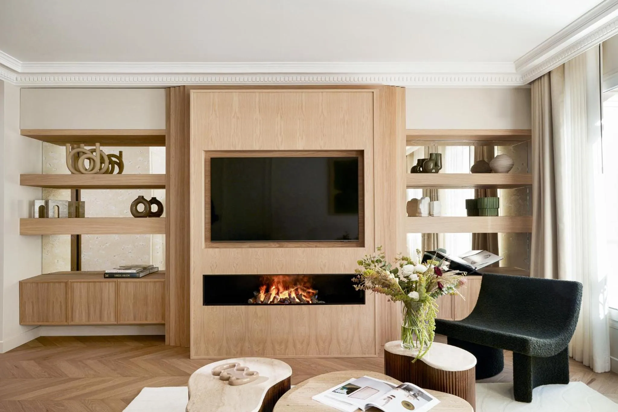 Living room in HIGHSTAY - Luxury Serviced Apartments - Centre Pompidou