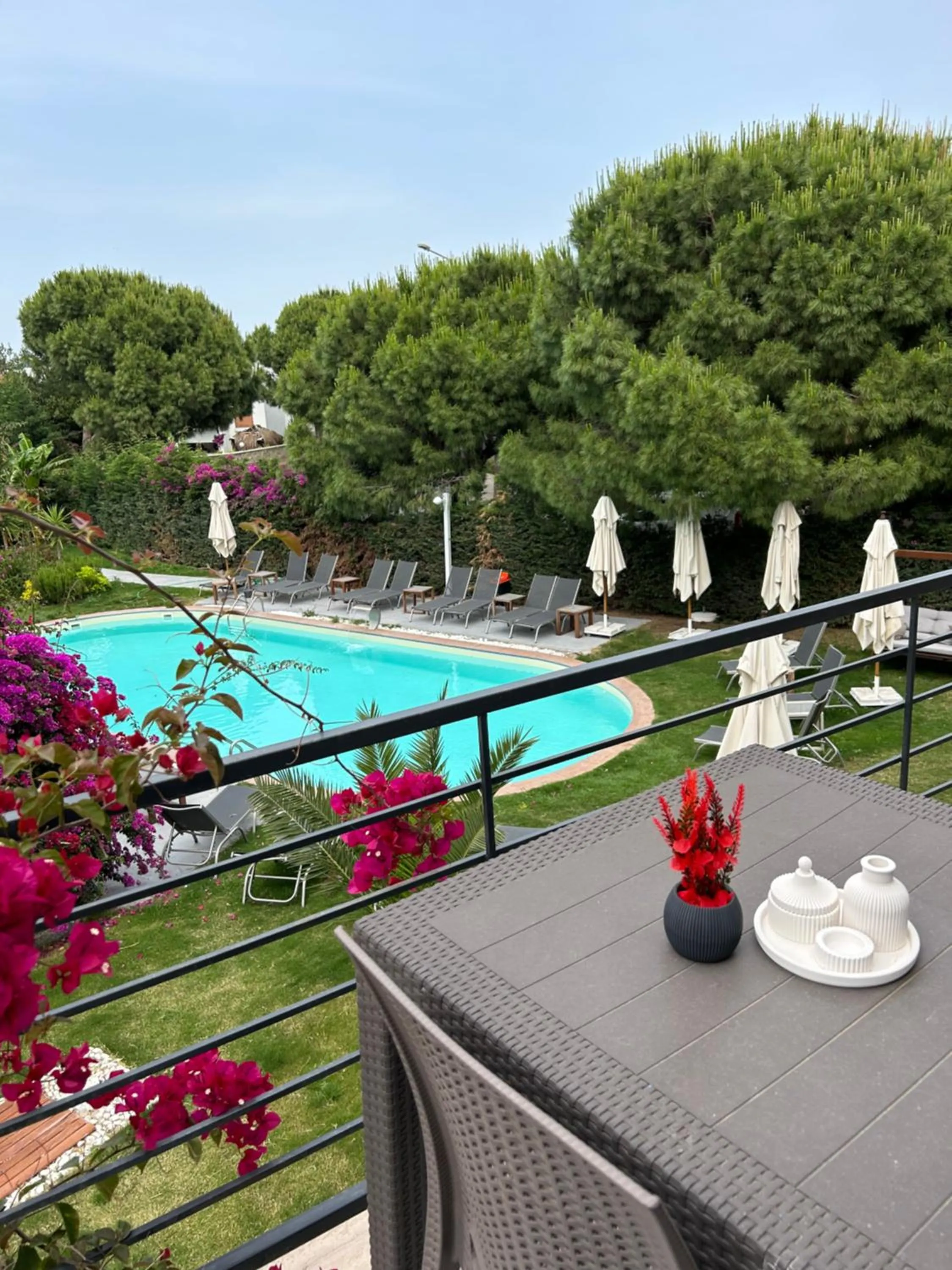 Balcony/Terrace in Malta Hotel Bodrum