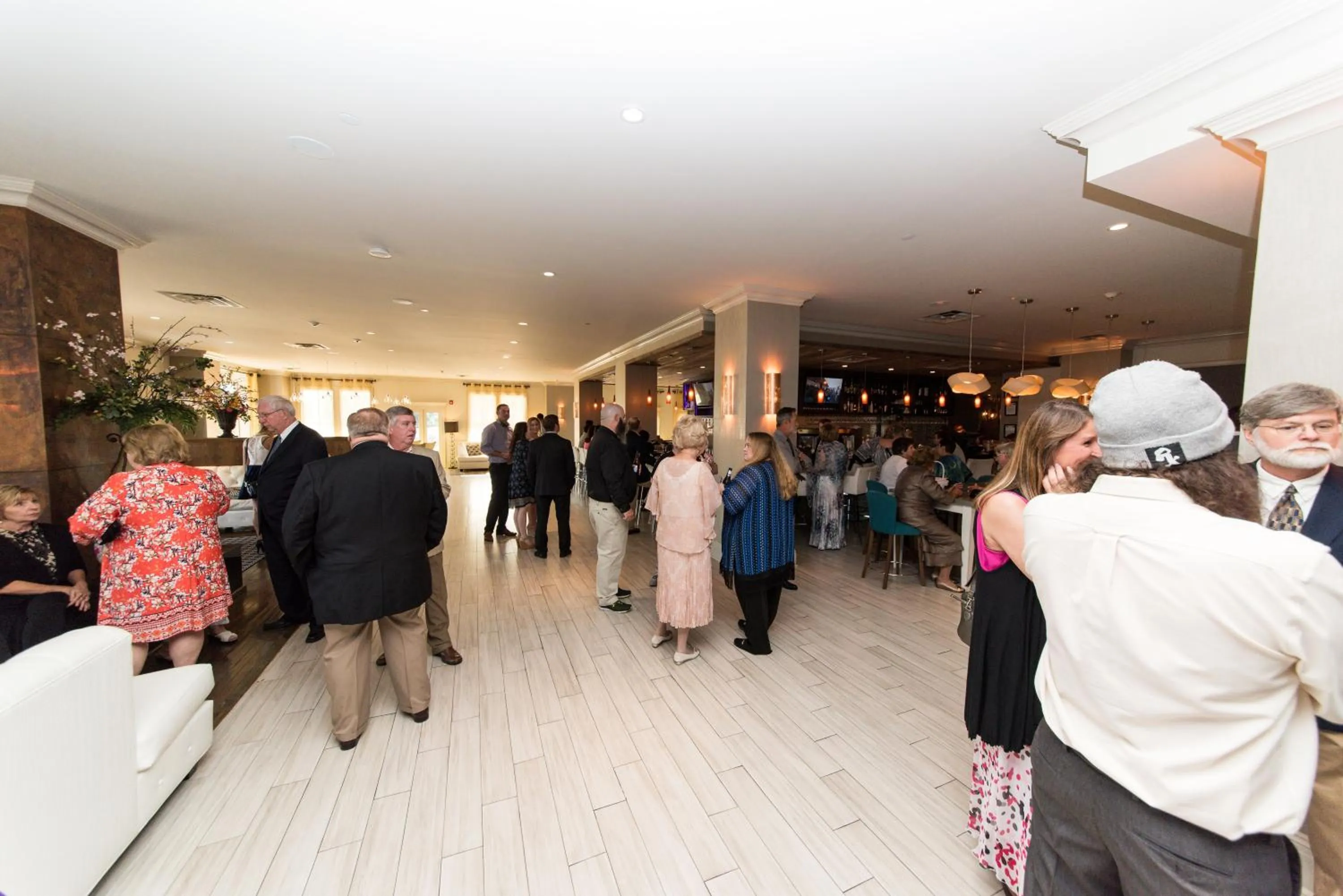 Communal lounge/ TV room in White House Hotel