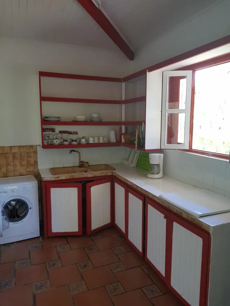 Kitchen or kitchenette in Hotel La Chaumiere