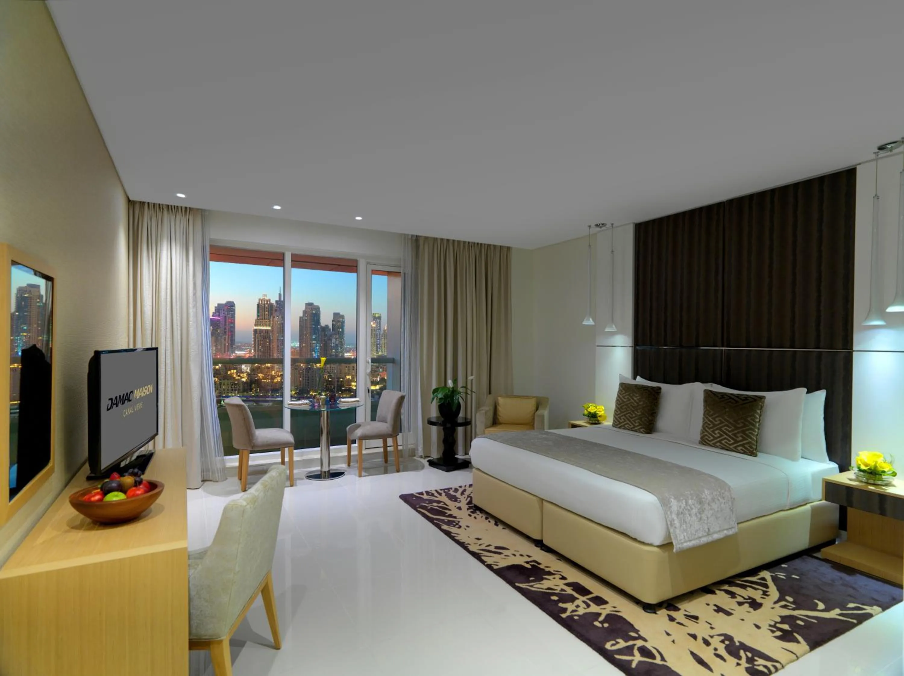 Bedroom, Bed in DAMAC Maison Canal Views