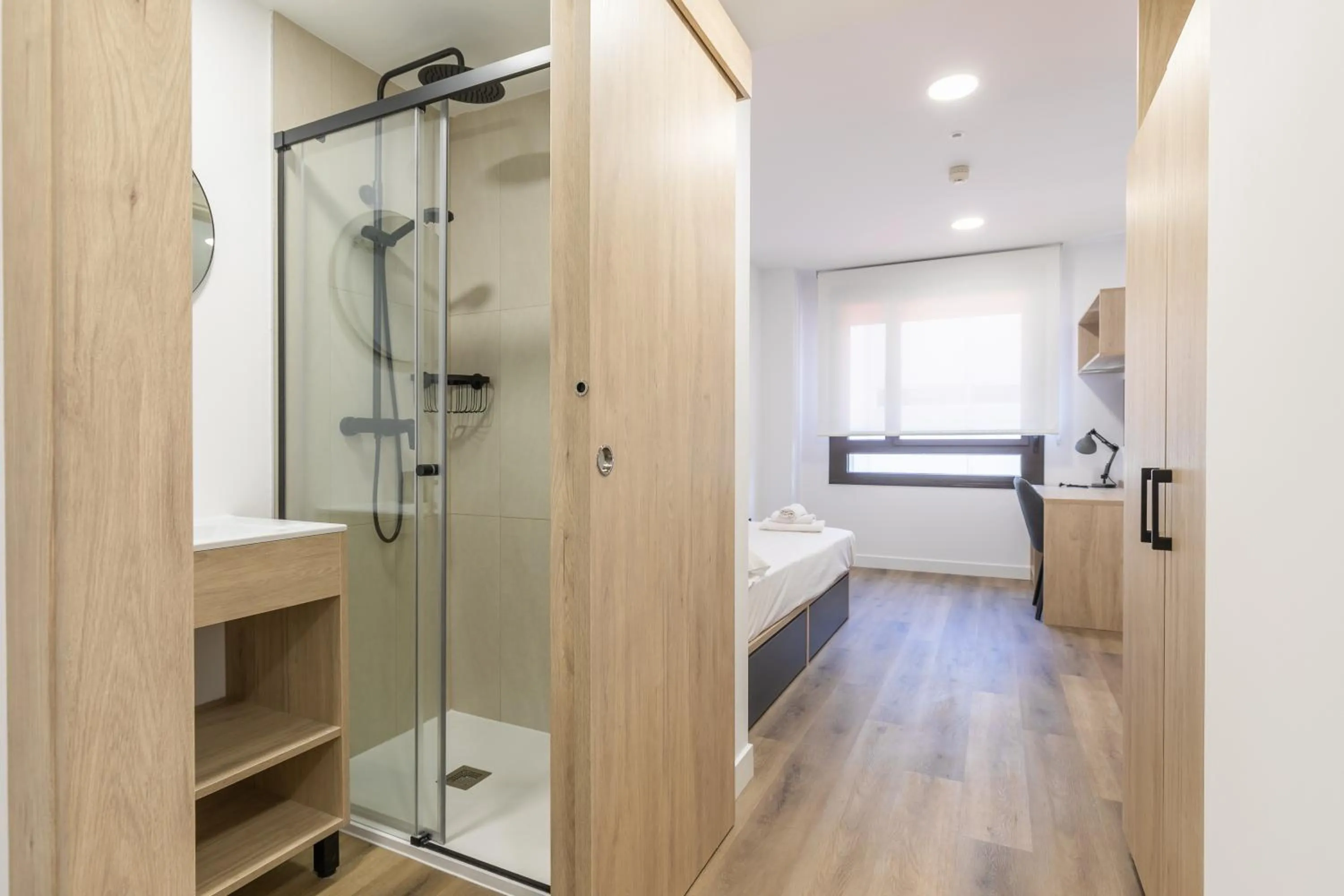 Photo of the whole room in Micampus Manuel Tovar 6 Student Residence