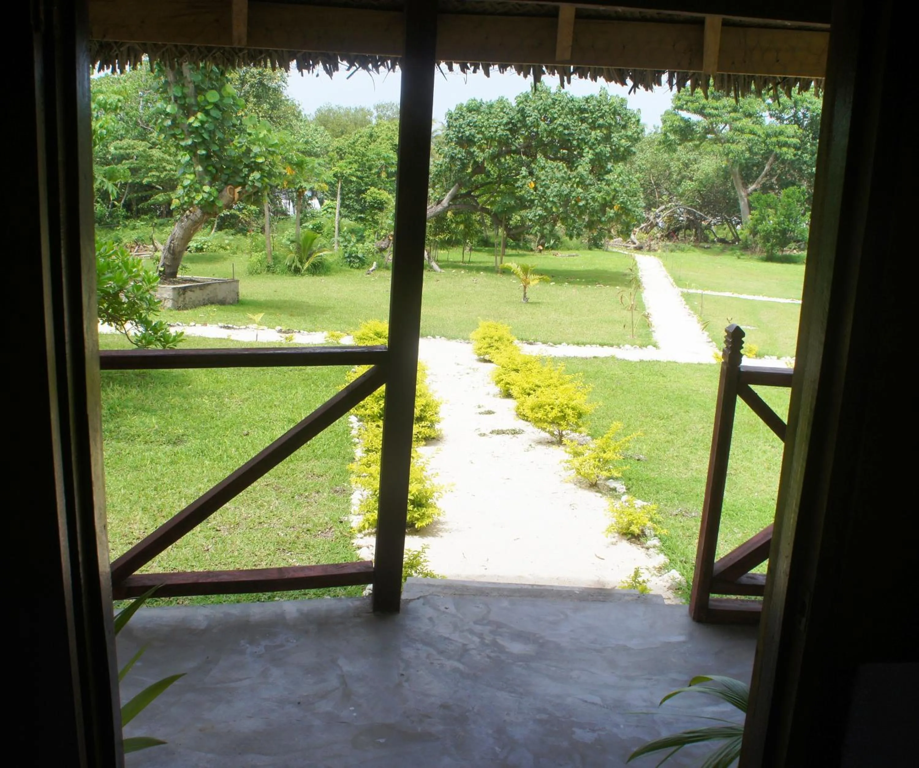 Balcony/Terrace in Alofa Beach Bungalows