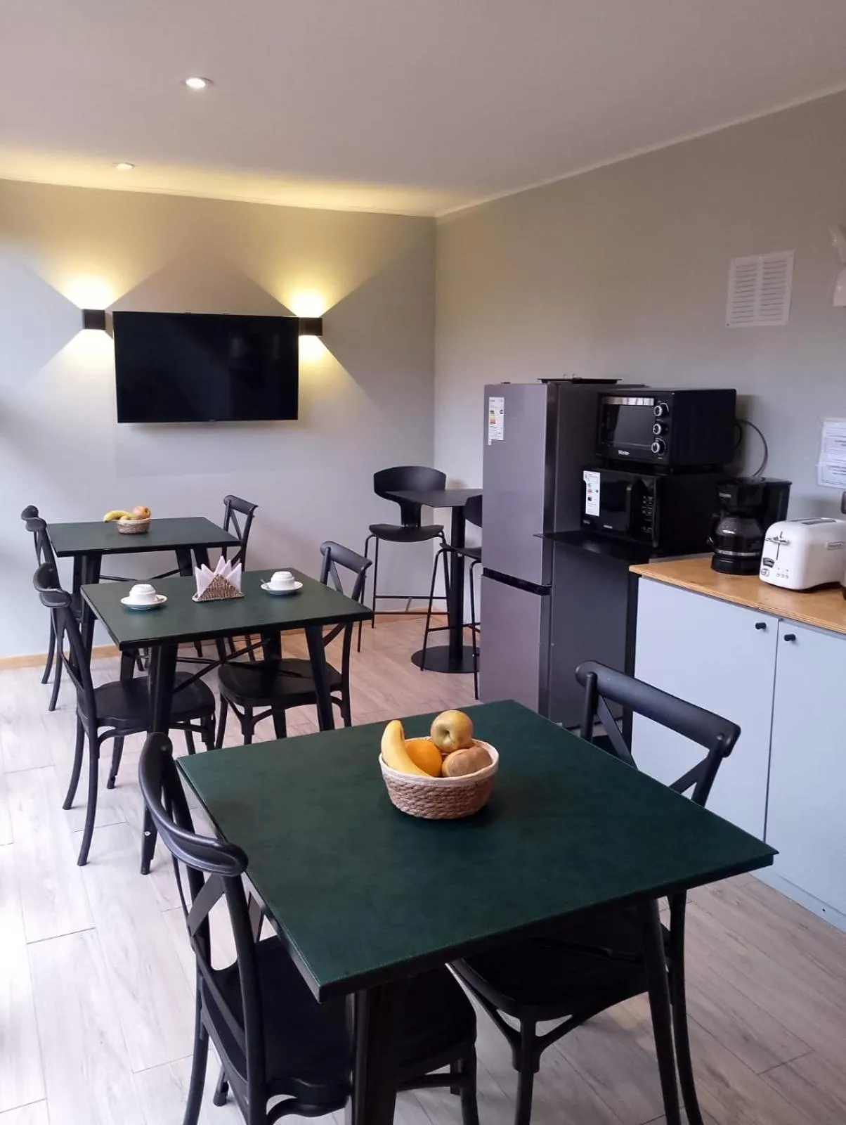 Kitchen or kitchenette in Hotel Bacaris