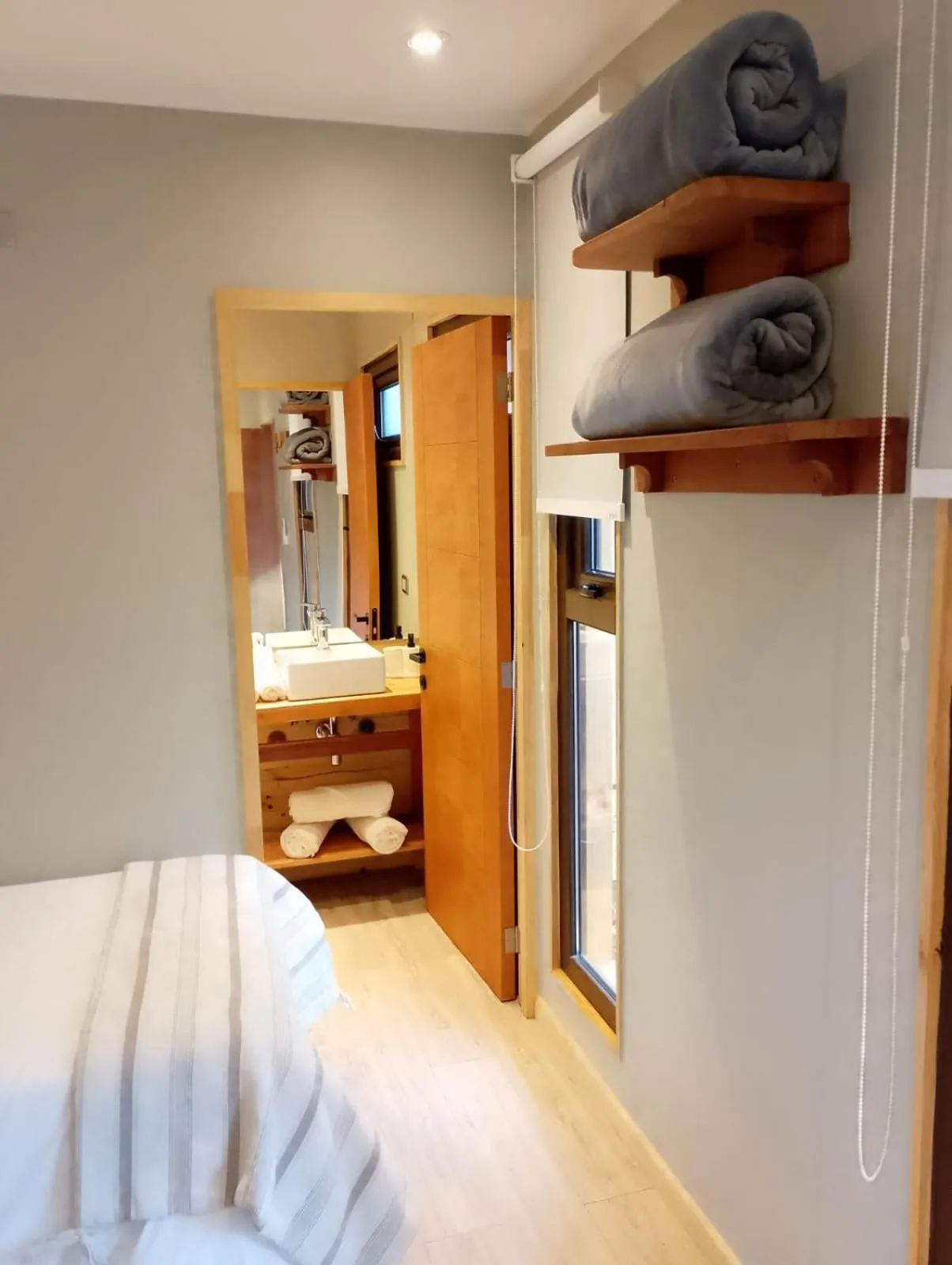 Bed in Hotel Bacaris