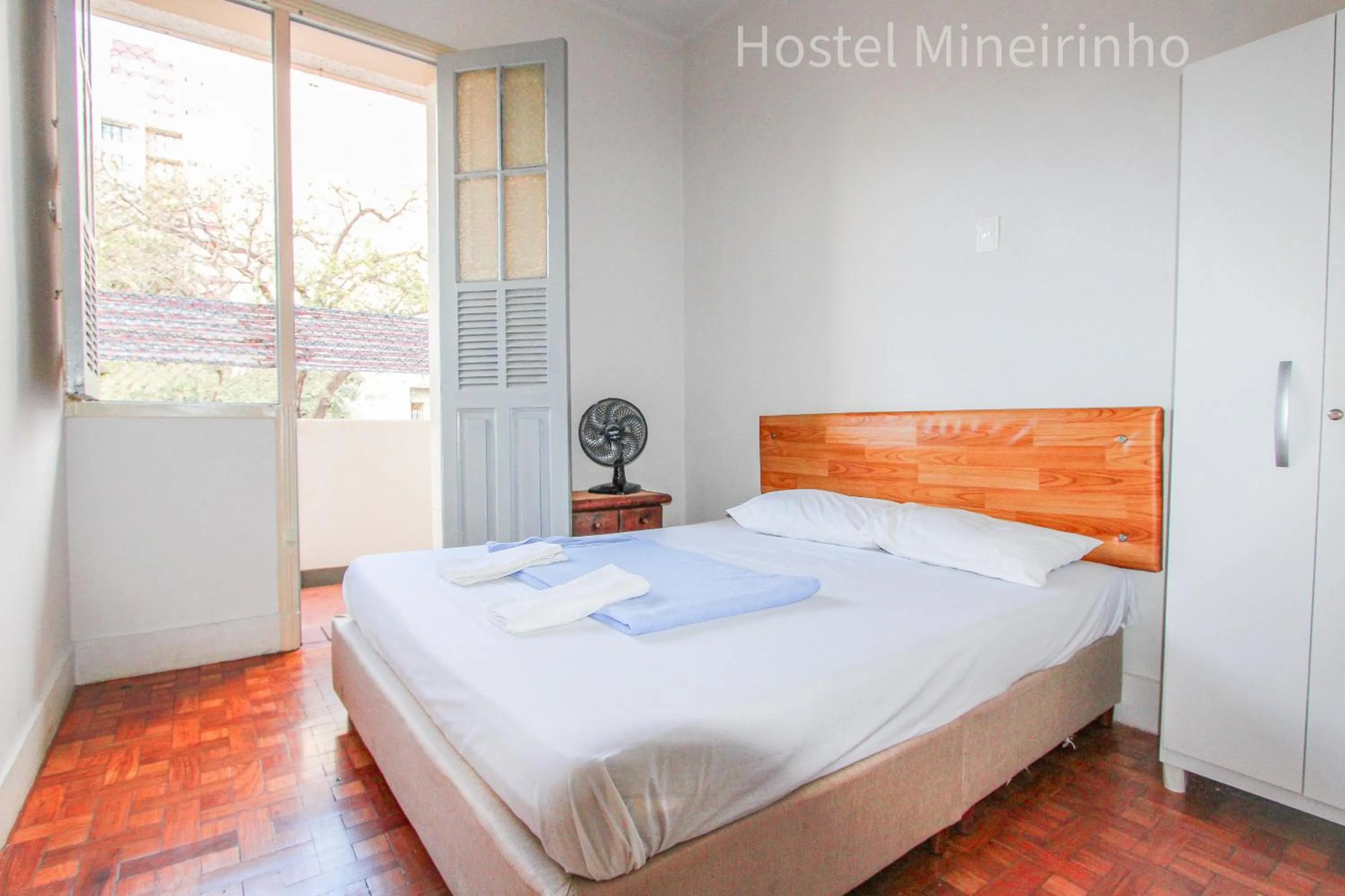 Bedroom, Bed in Hostel Mineirinho