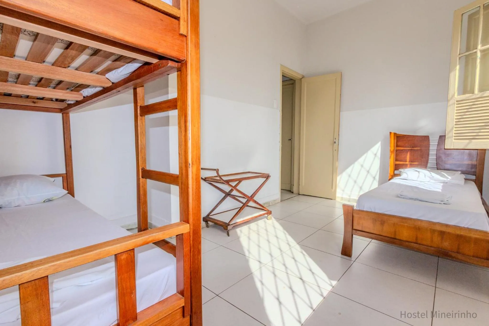 Bedroom, Bed in Hostel Mineirinho
