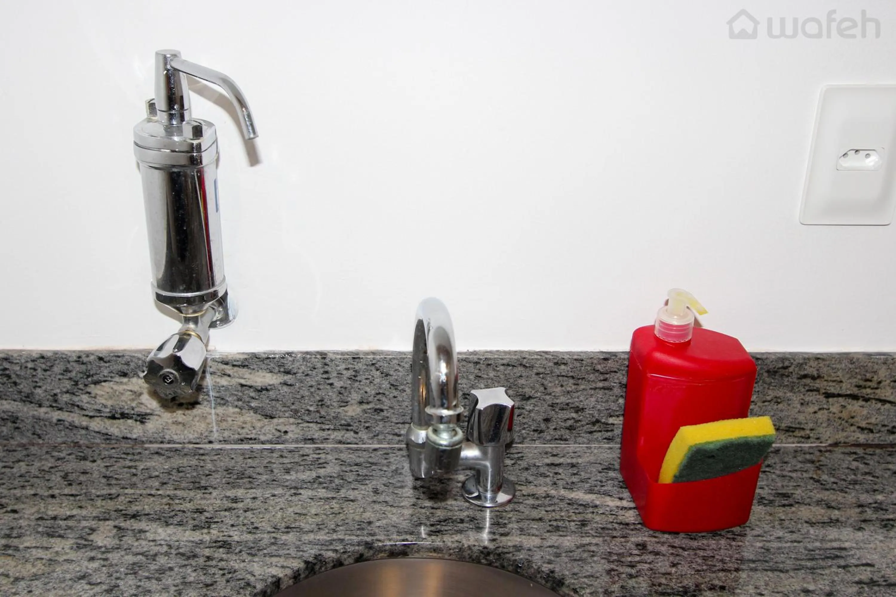 Kitchen or kitchenette in Hostel Mineirinho