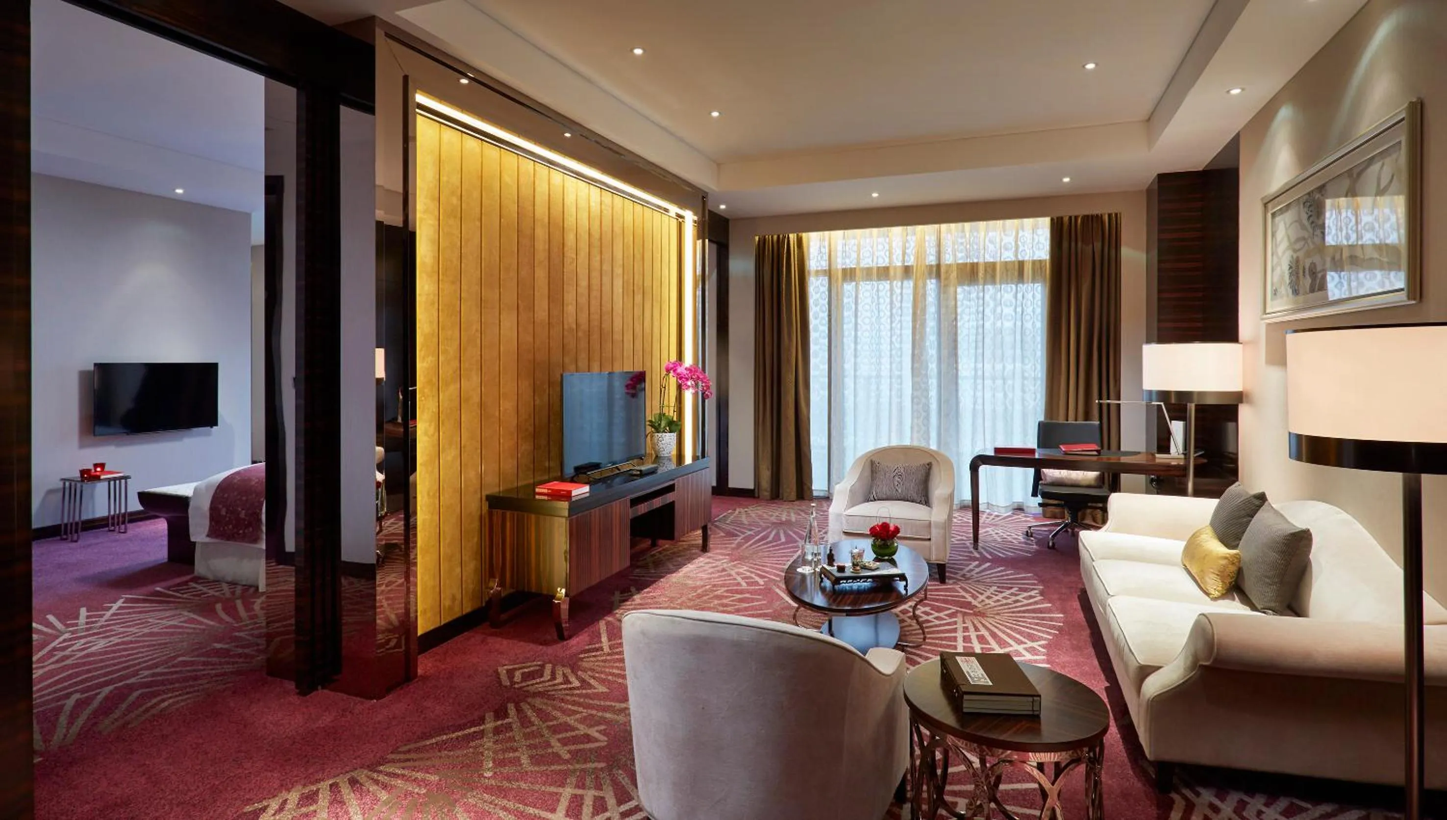 Seating area in Gran Melia Xi'an