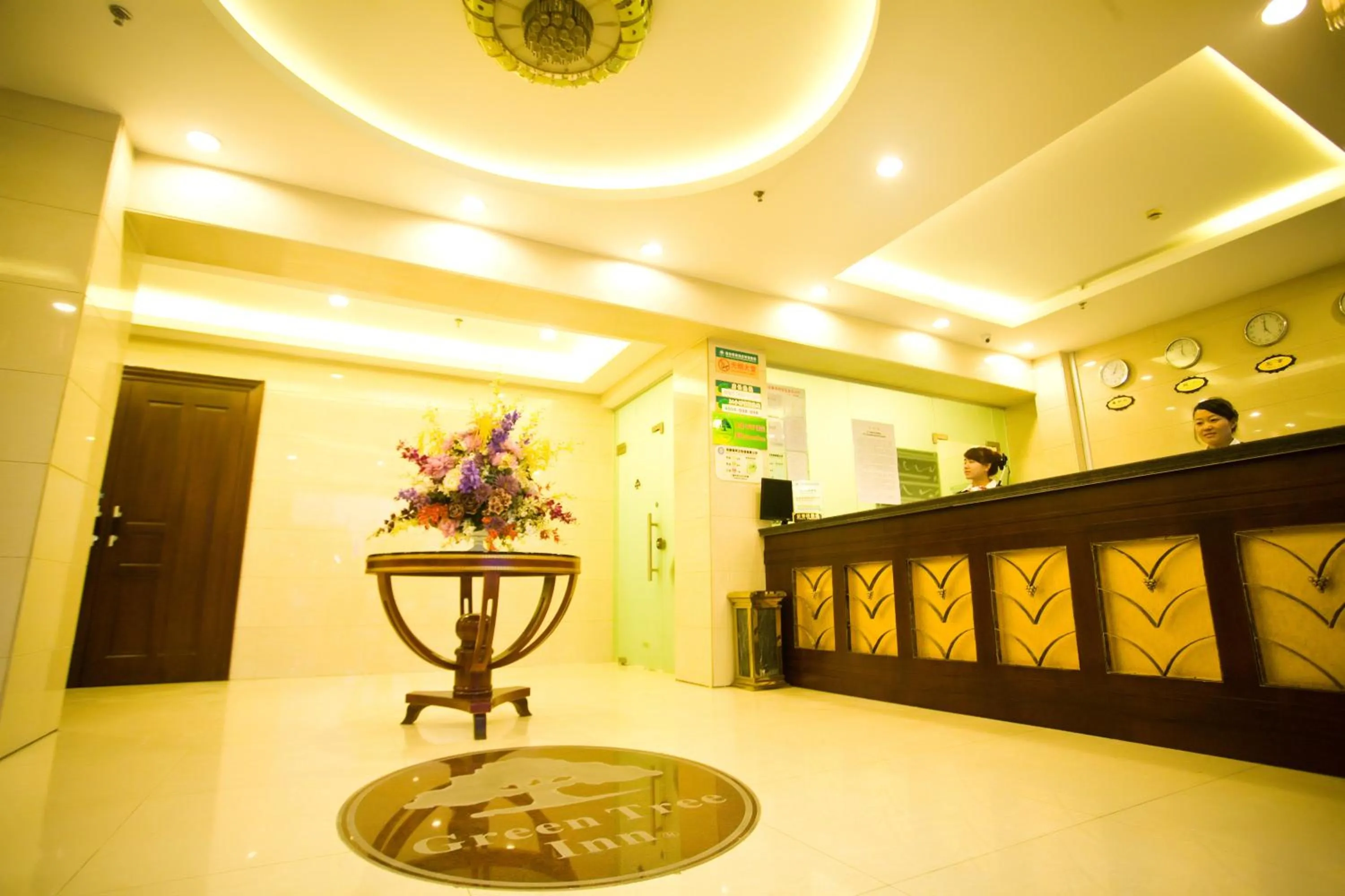 Lobby or reception in GreenTree Inn Shanghai Meilan Lake Hutai Road Express Hotel