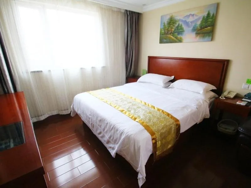 Bed in GreenTree Inn Shanghai Meilan Lake Hutai Road Express Hotel