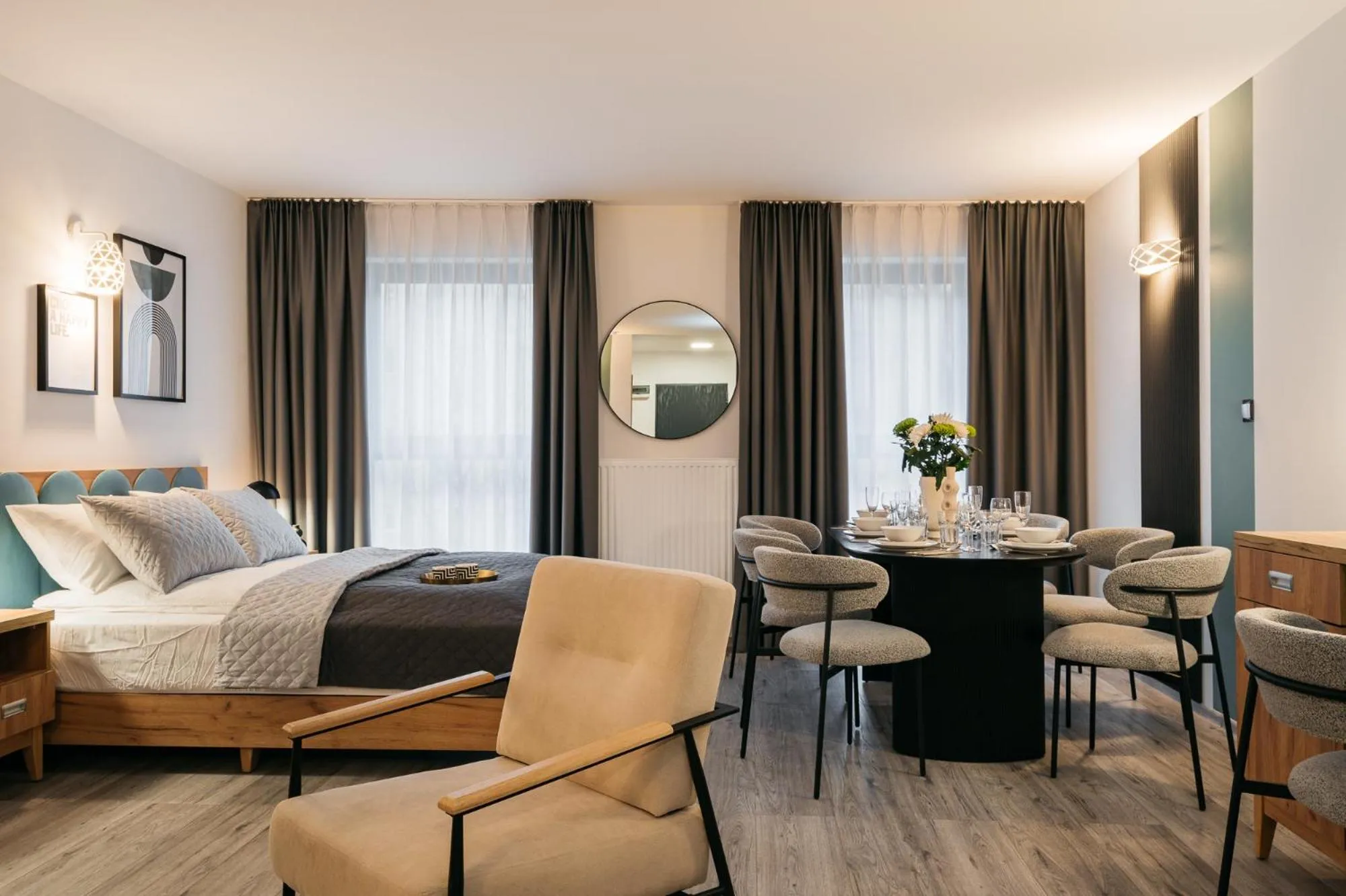 Bed in ORSO Rooms & Apartments - LoftAffair Collection