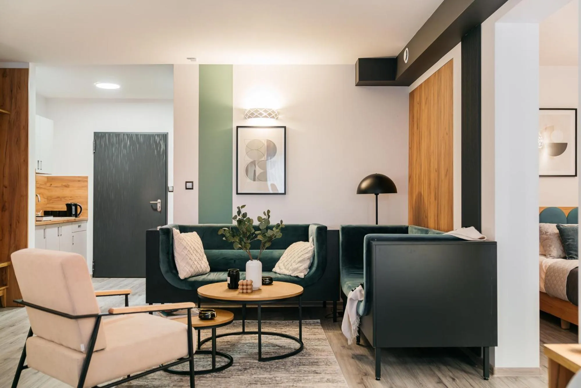 Living room in ORSO Rooms & Apartments - LoftAffair Collection