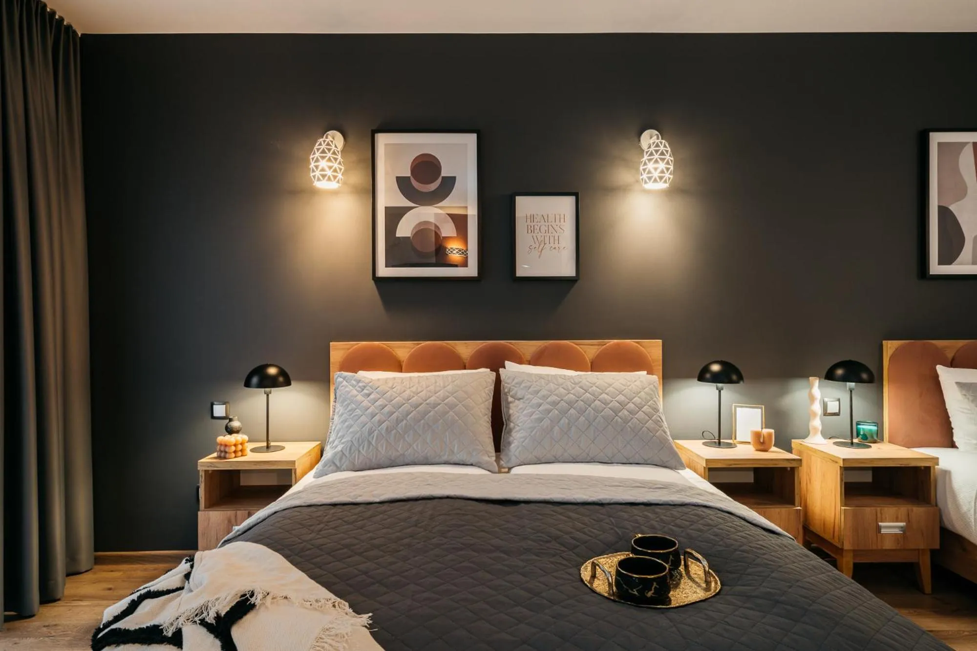 Bed in ORSO Rooms & Apartments - LoftAffair Collection