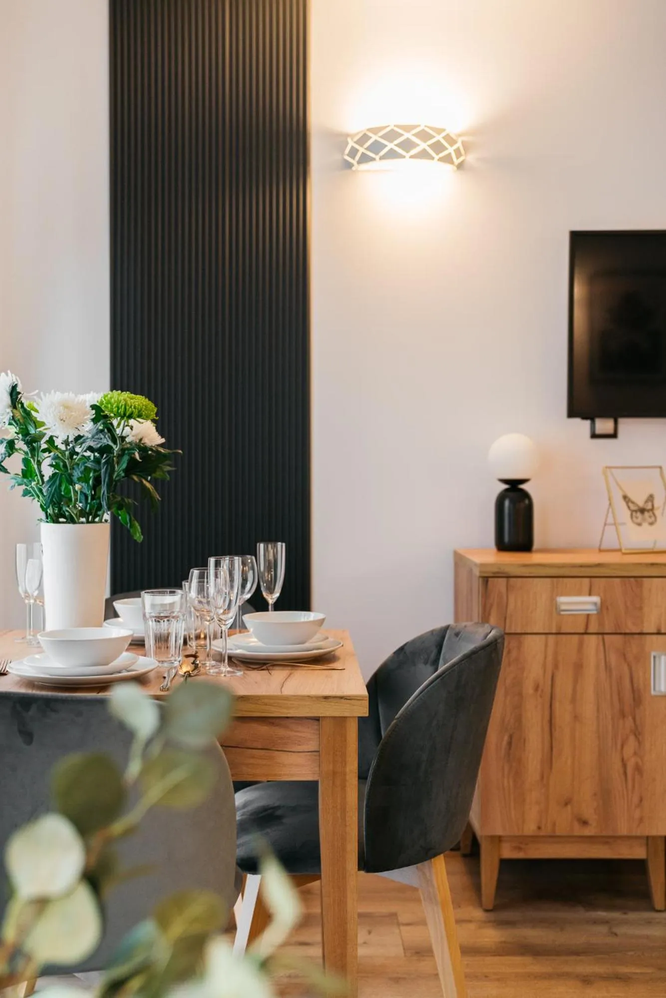 TV and multimedia in ORSO Rooms & Apartments - LoftAffair Collection