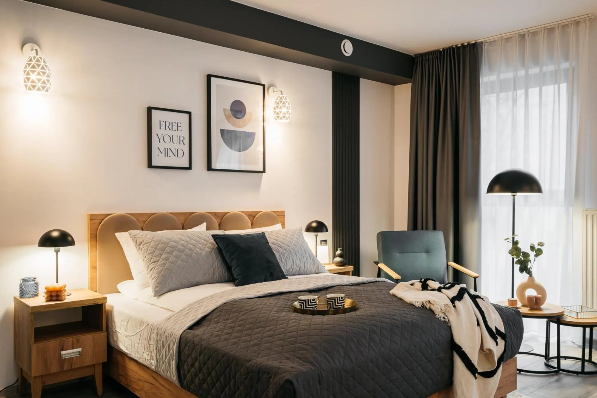 Bed in ORSO Rooms & Apartments - LoftAffair Collection