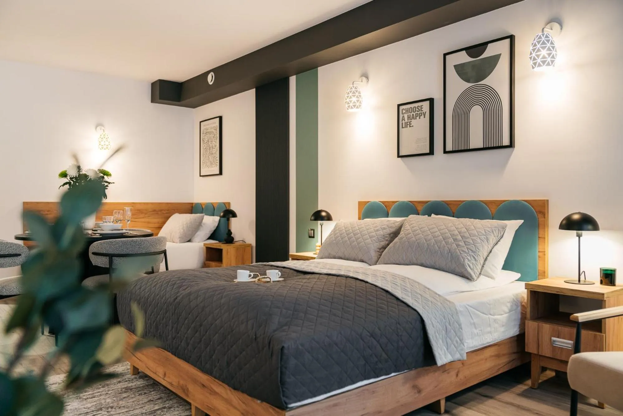 Bed in ORSO Rooms & Apartments - LoftAffair Collection