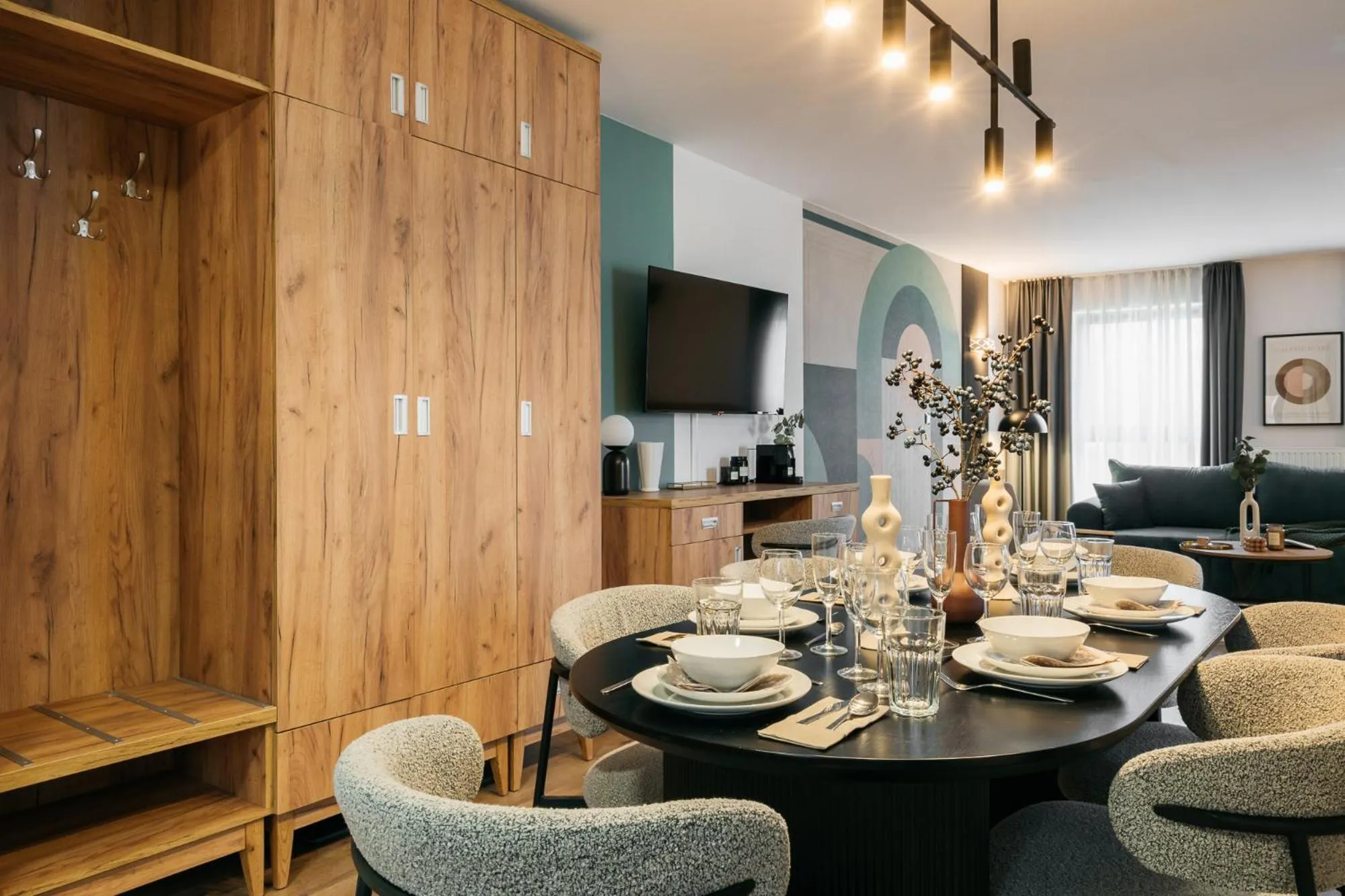 TV and multimedia in ORSO Rooms & Apartments - LoftAffair Collection