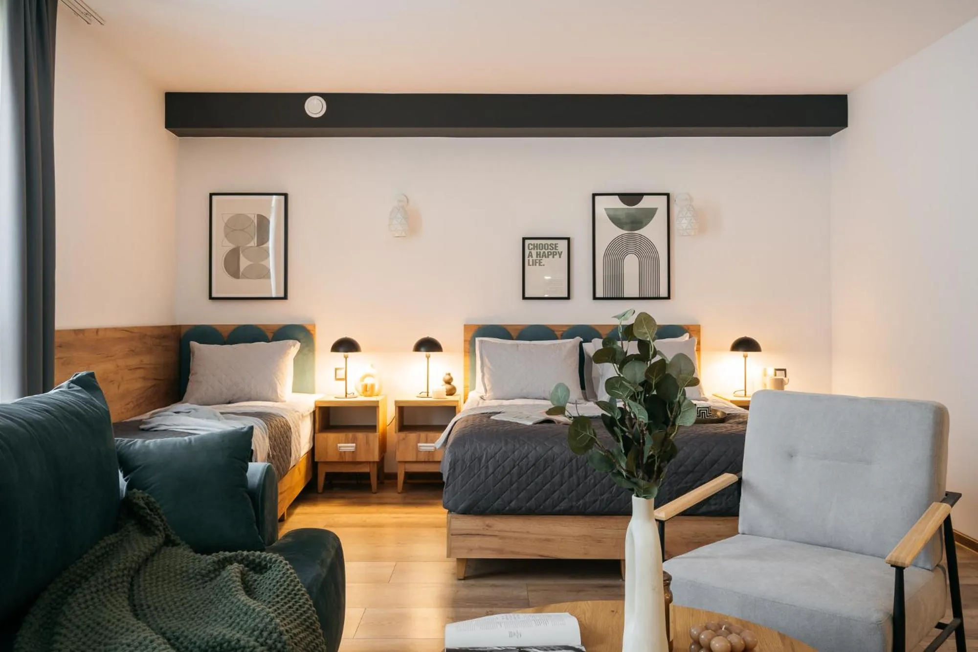 Bed in ORSO Rooms & Apartments - LoftAffair Collection