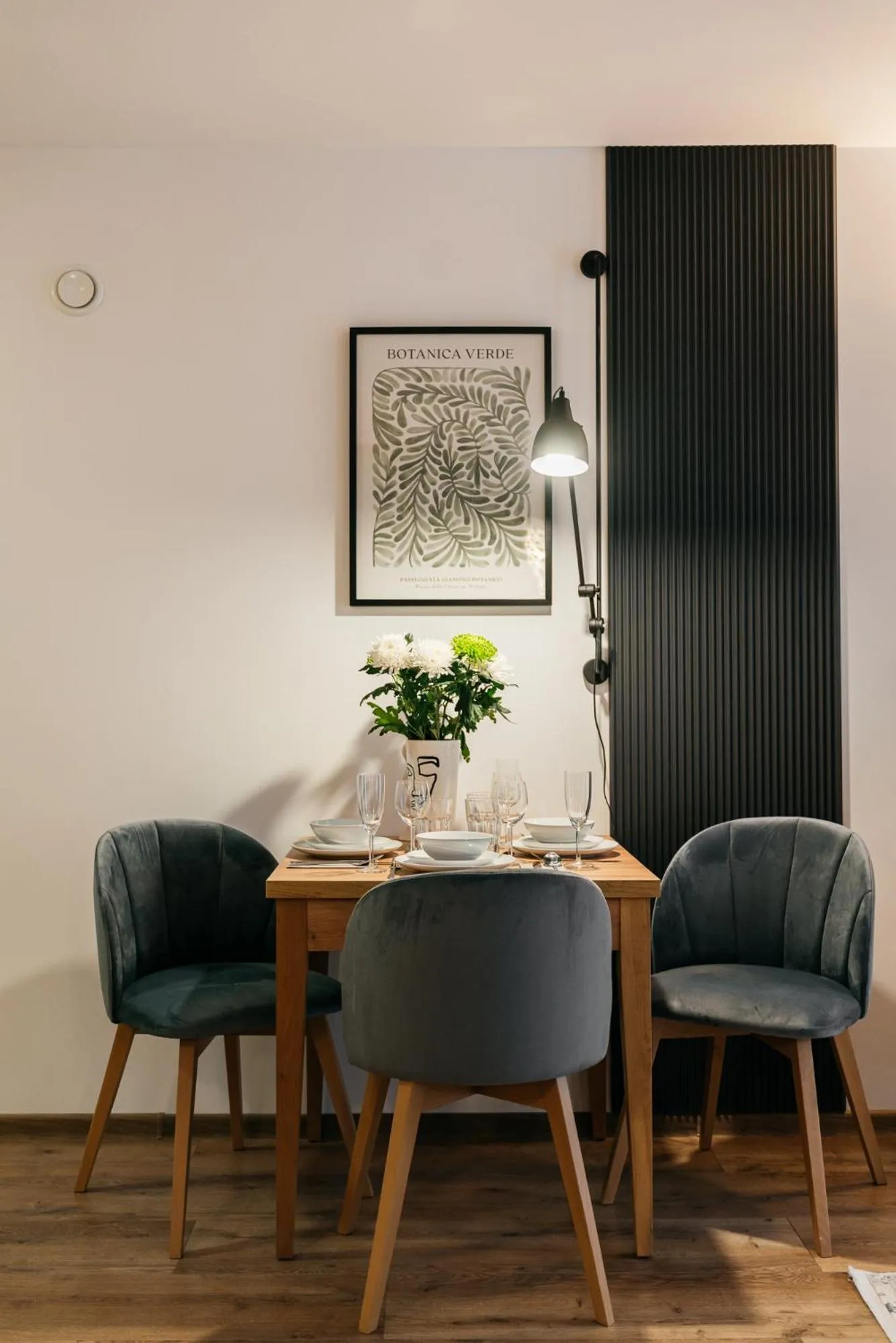 Dining area in ORSO Rooms & Apartments - LoftAffair Collection