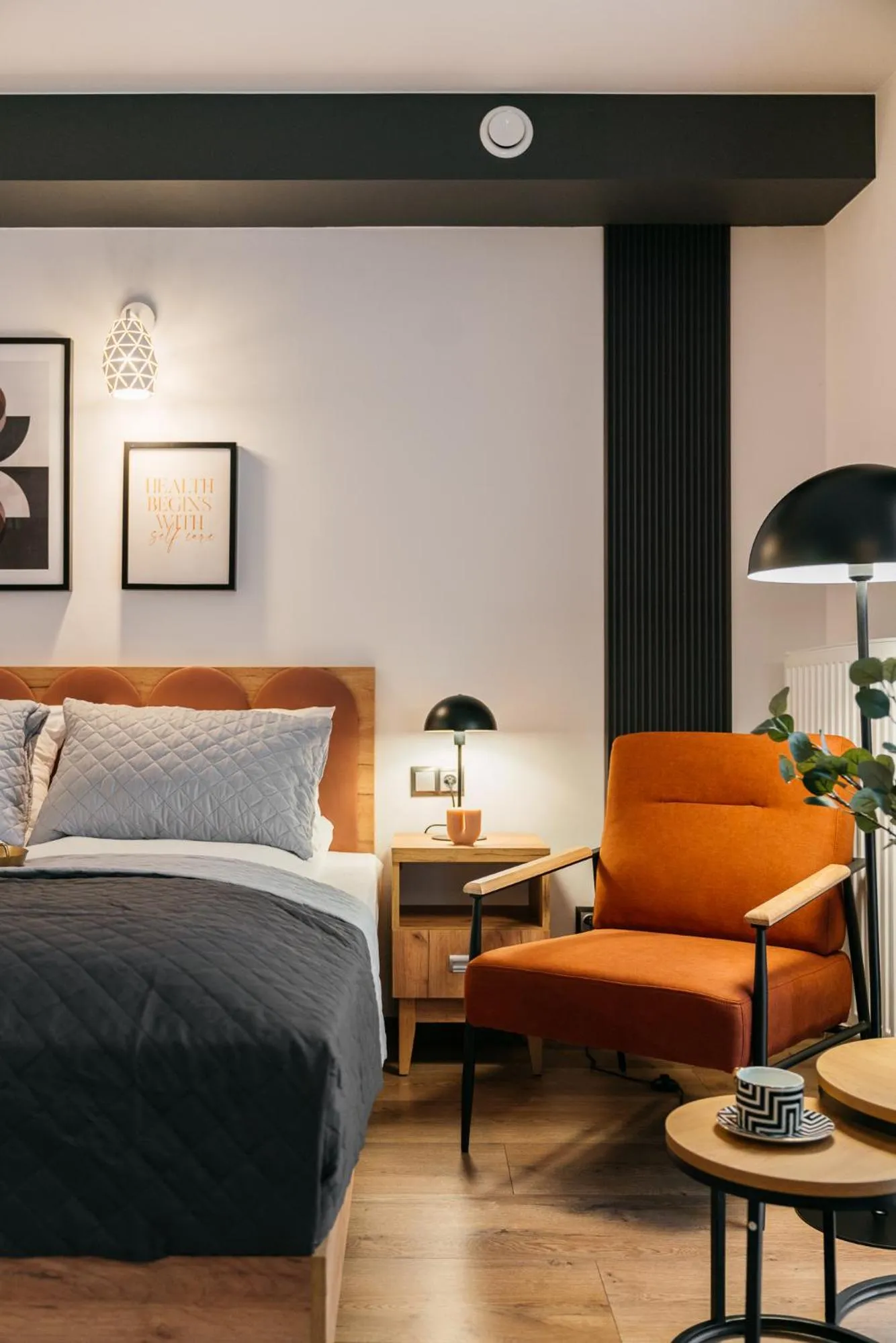 Bed in ORSO Rooms & Apartments - LoftAffair Collection