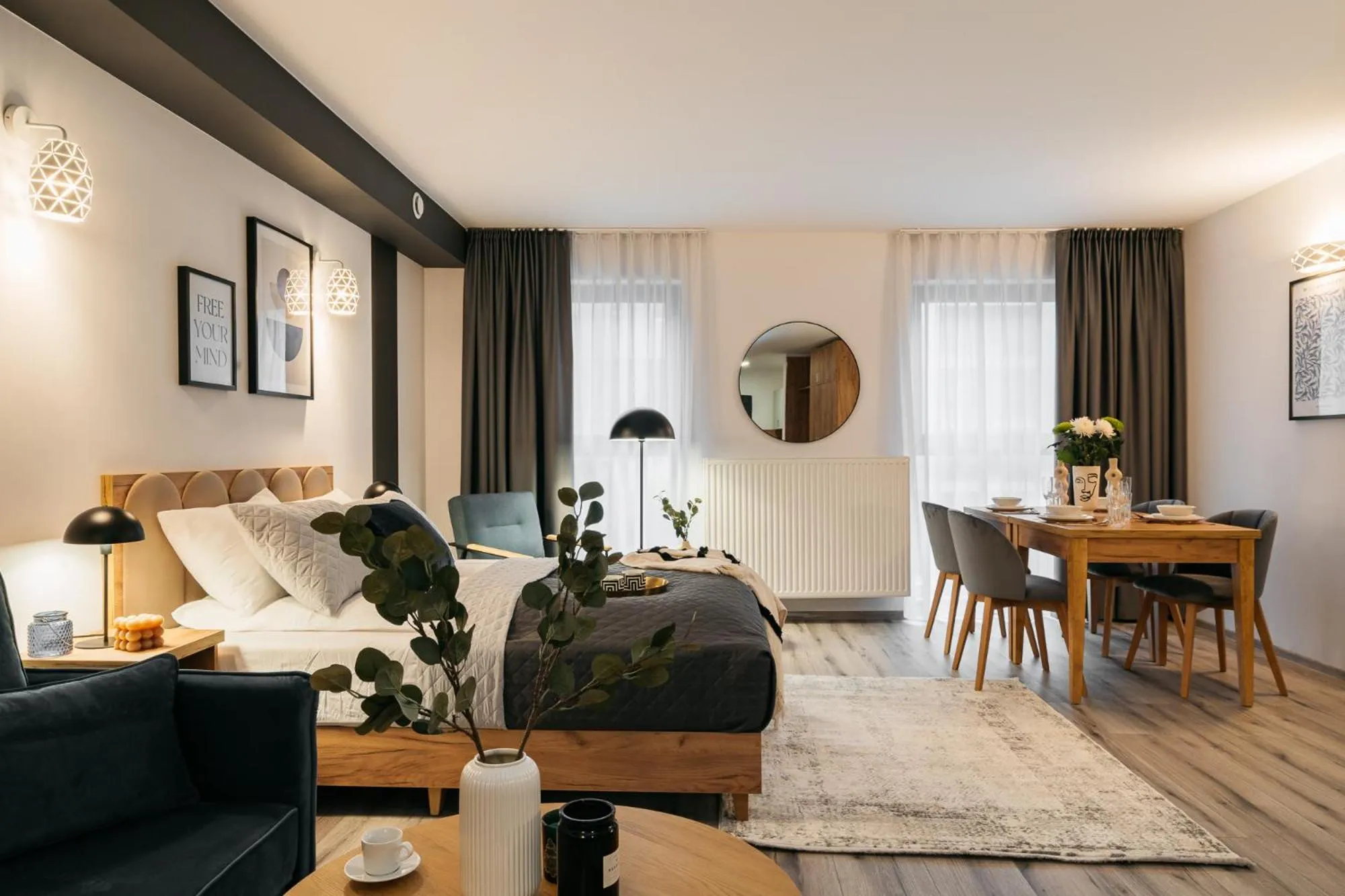 Bed in ORSO Rooms & Apartments - LoftAffair Collection