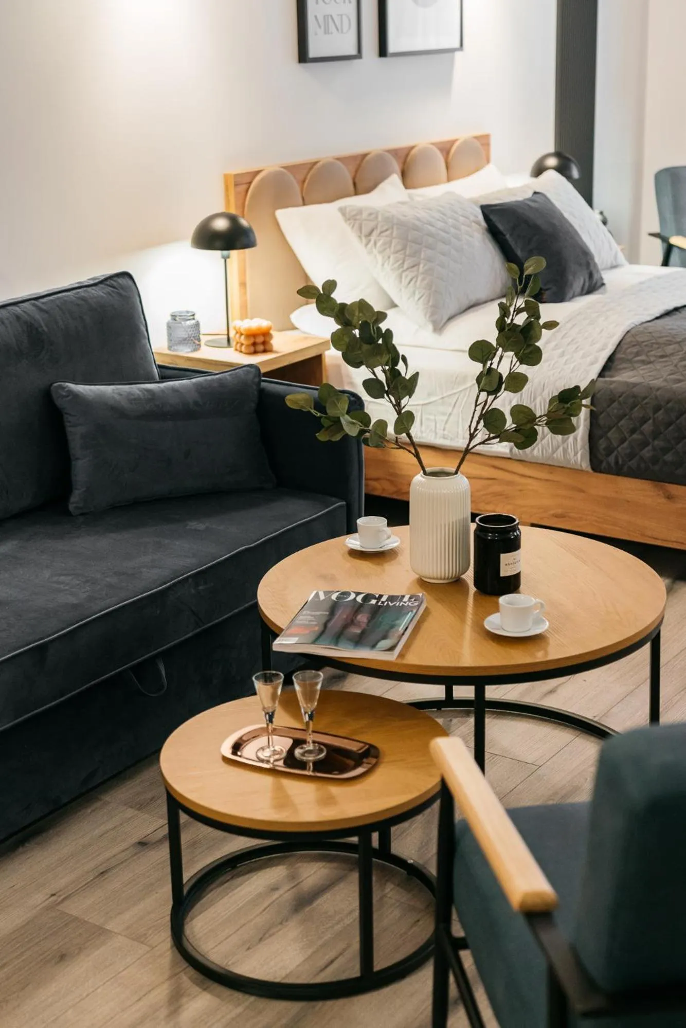 Bed in ORSO Rooms & Apartments - LoftAffair Collection