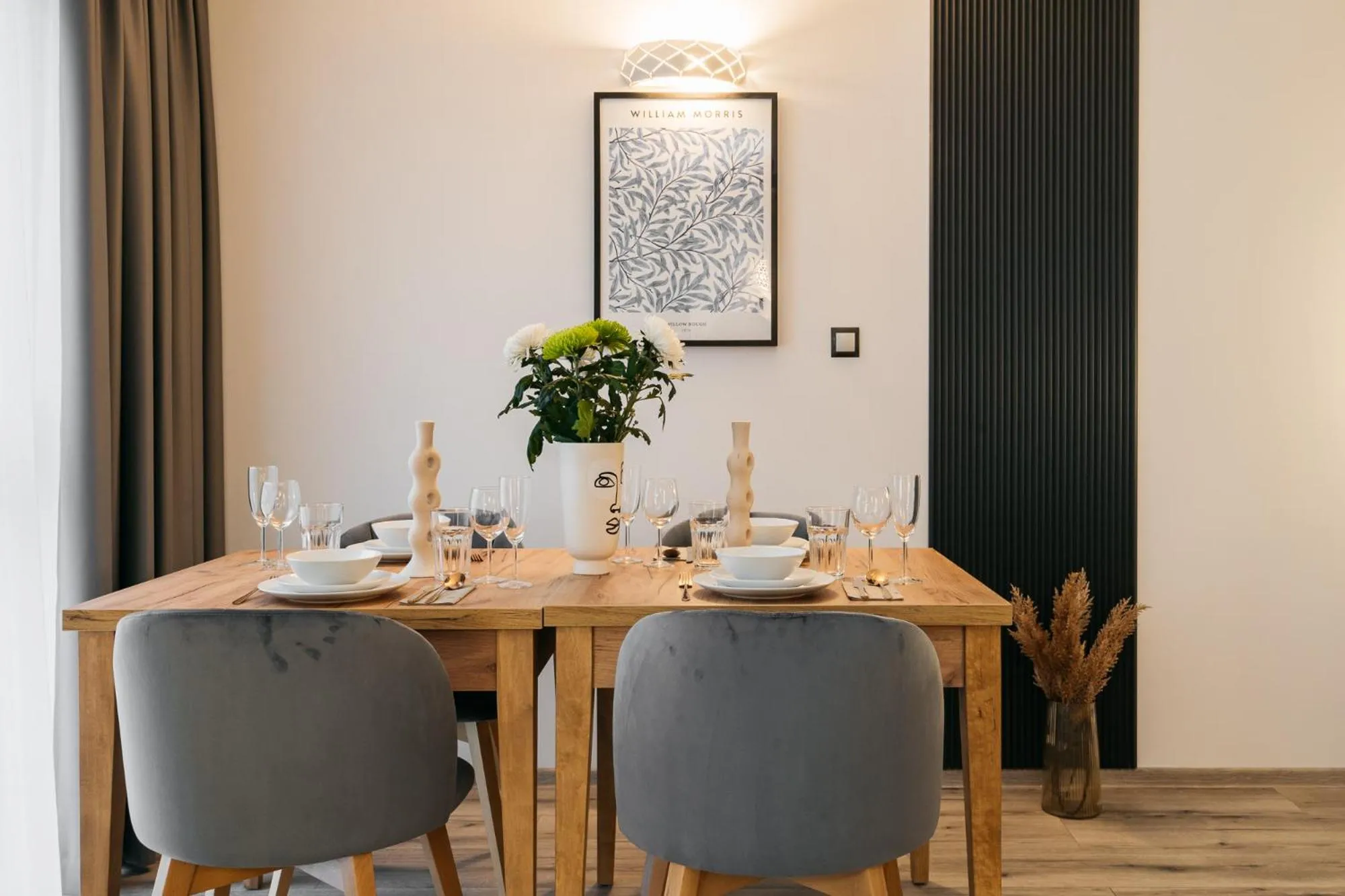 Dining area in ORSO Rooms & Apartments - LoftAffair Collection