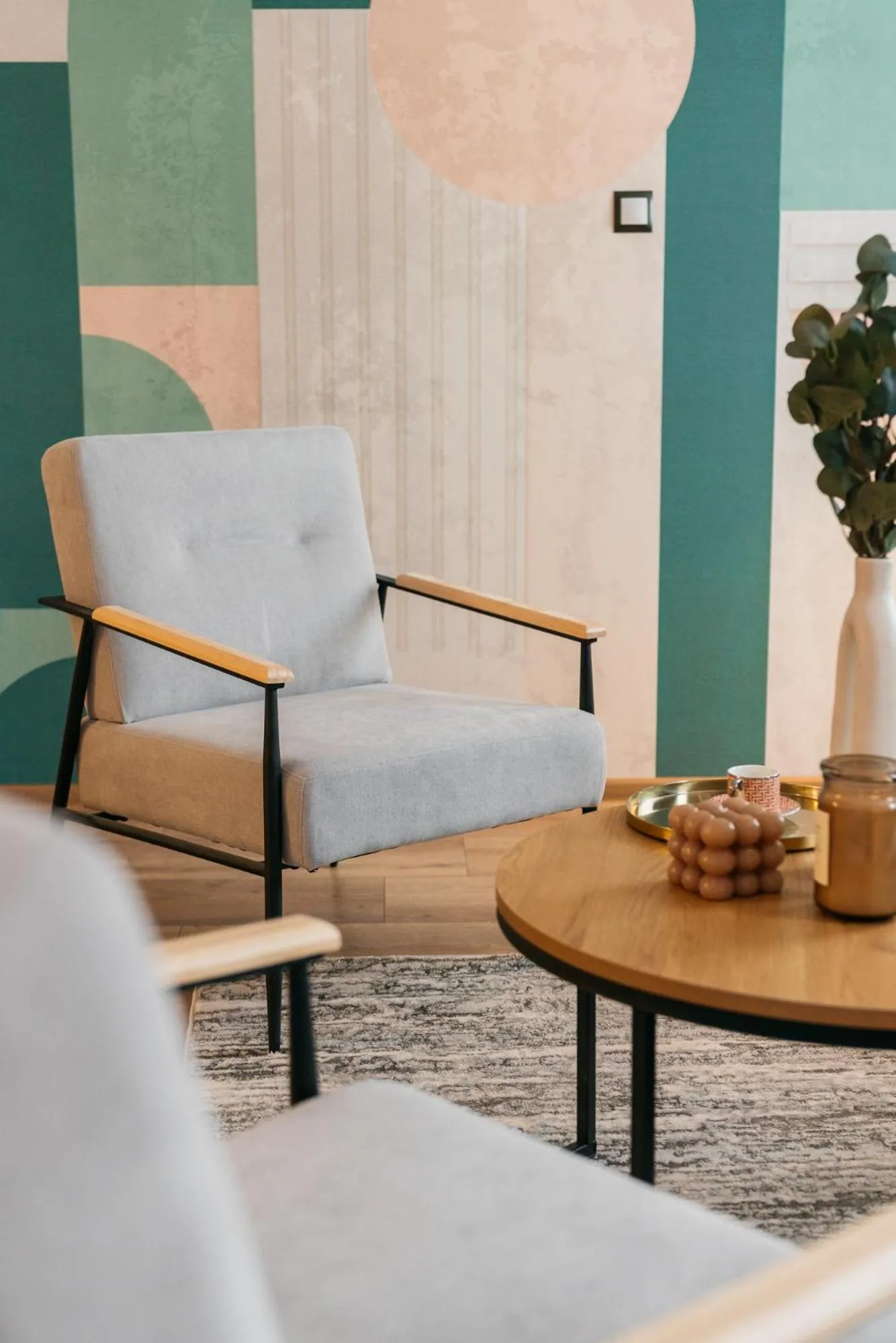 Seating area in ORSO Rooms & Apartments - LoftAffair Collection