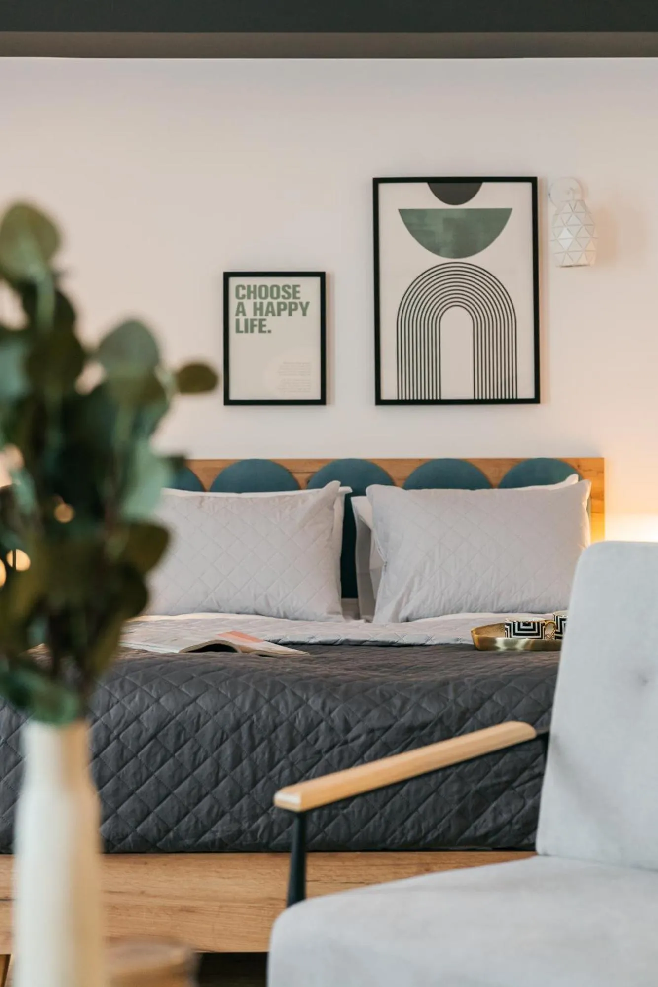 Bed in ORSO Rooms & Apartments - LoftAffair Collection