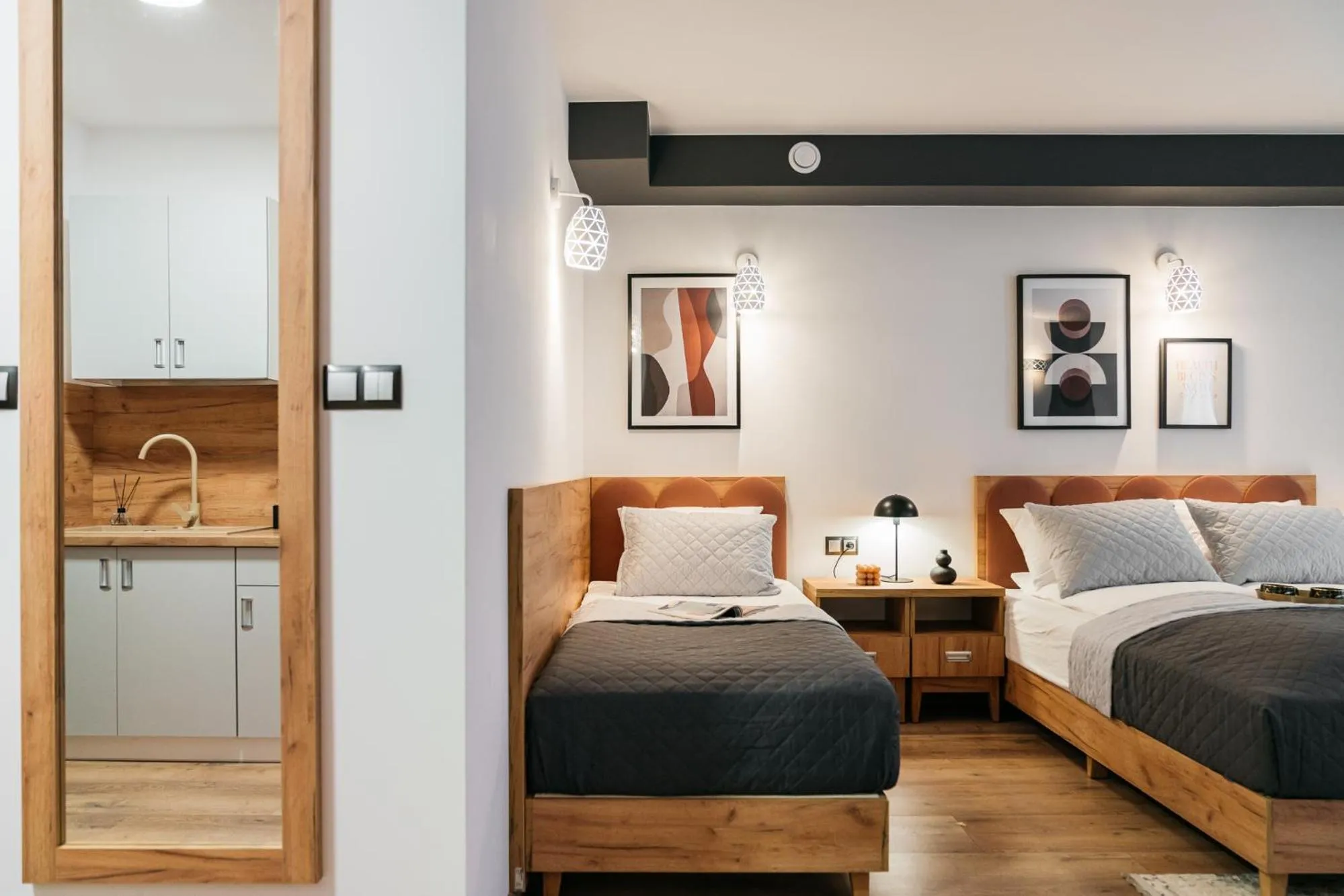 Bed in ORSO Rooms & Apartments - LoftAffair Collection