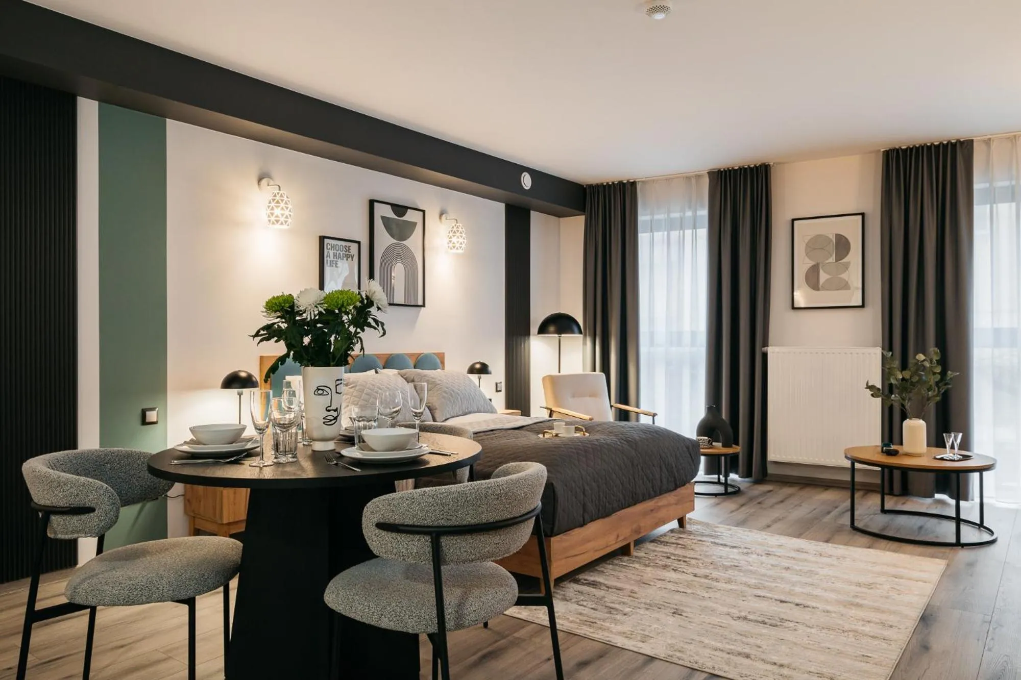 Bed in ORSO Rooms & Apartments - LoftAffair Collection