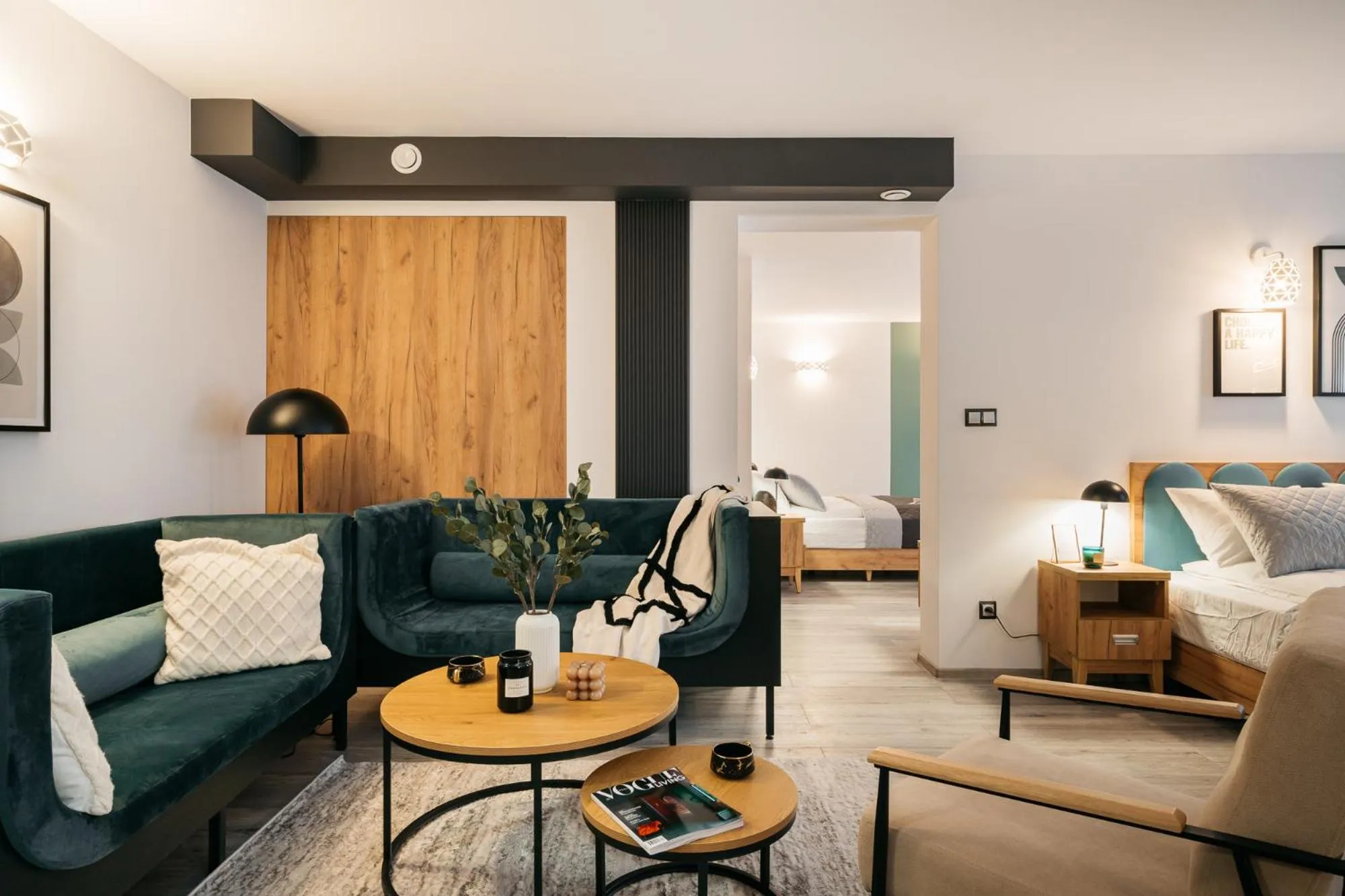 Bed in ORSO Rooms & Apartments - LoftAffair Collection