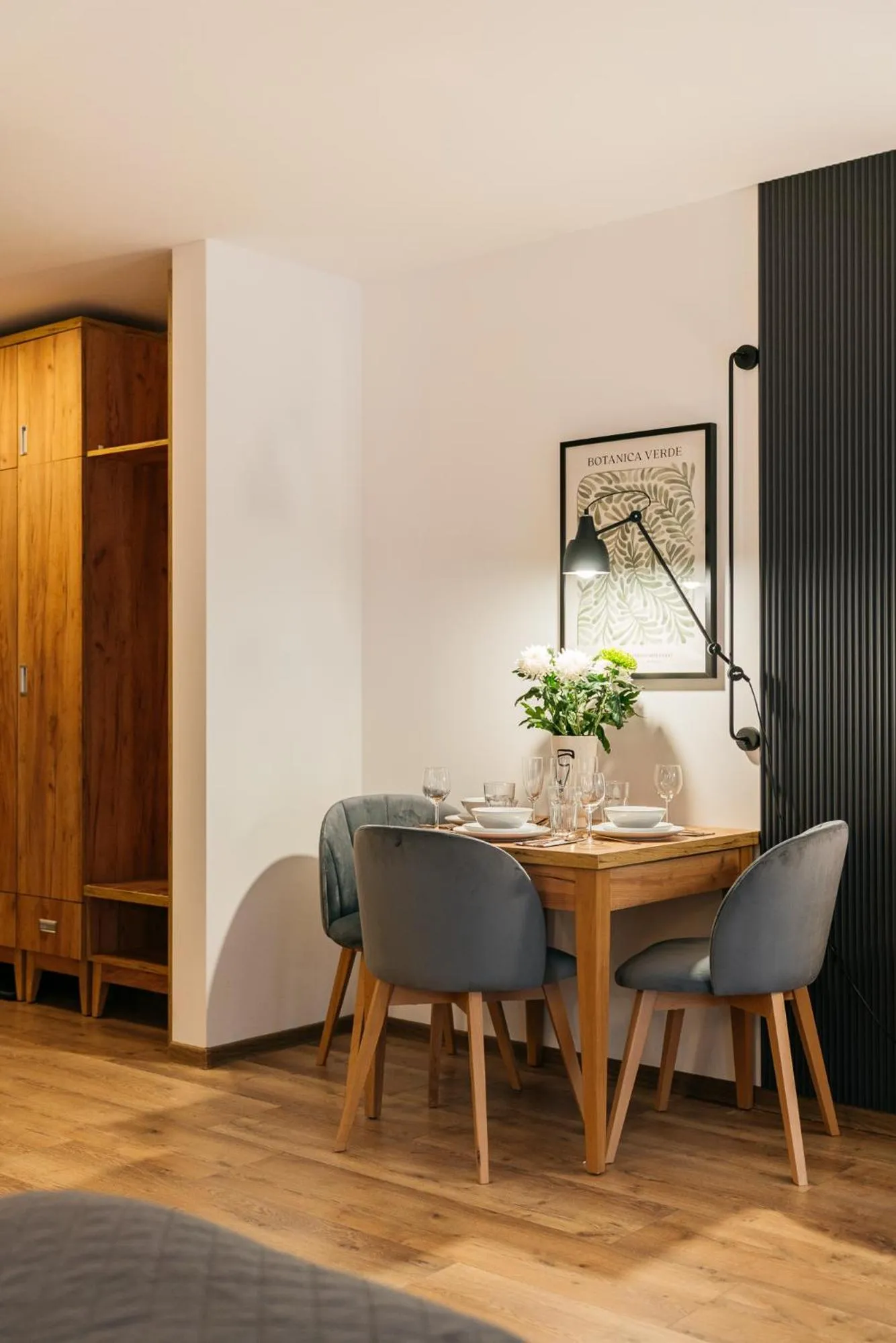 Dining area in ORSO Rooms & Apartments - LoftAffair Collection